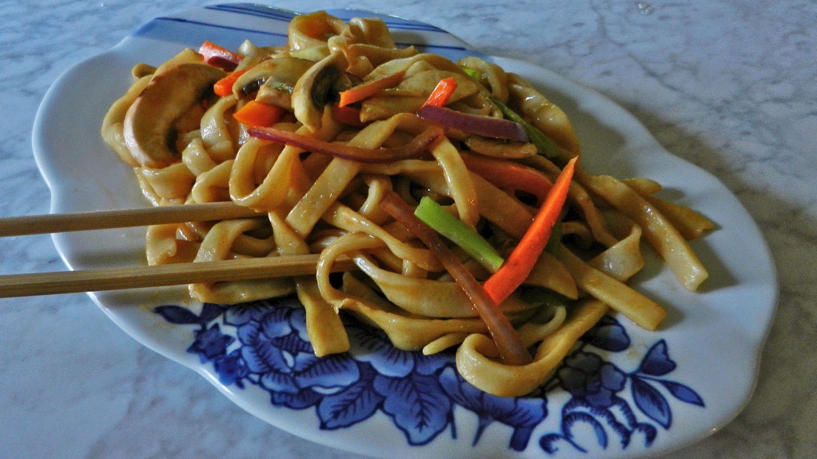 Home-made Udon & Stirfry
