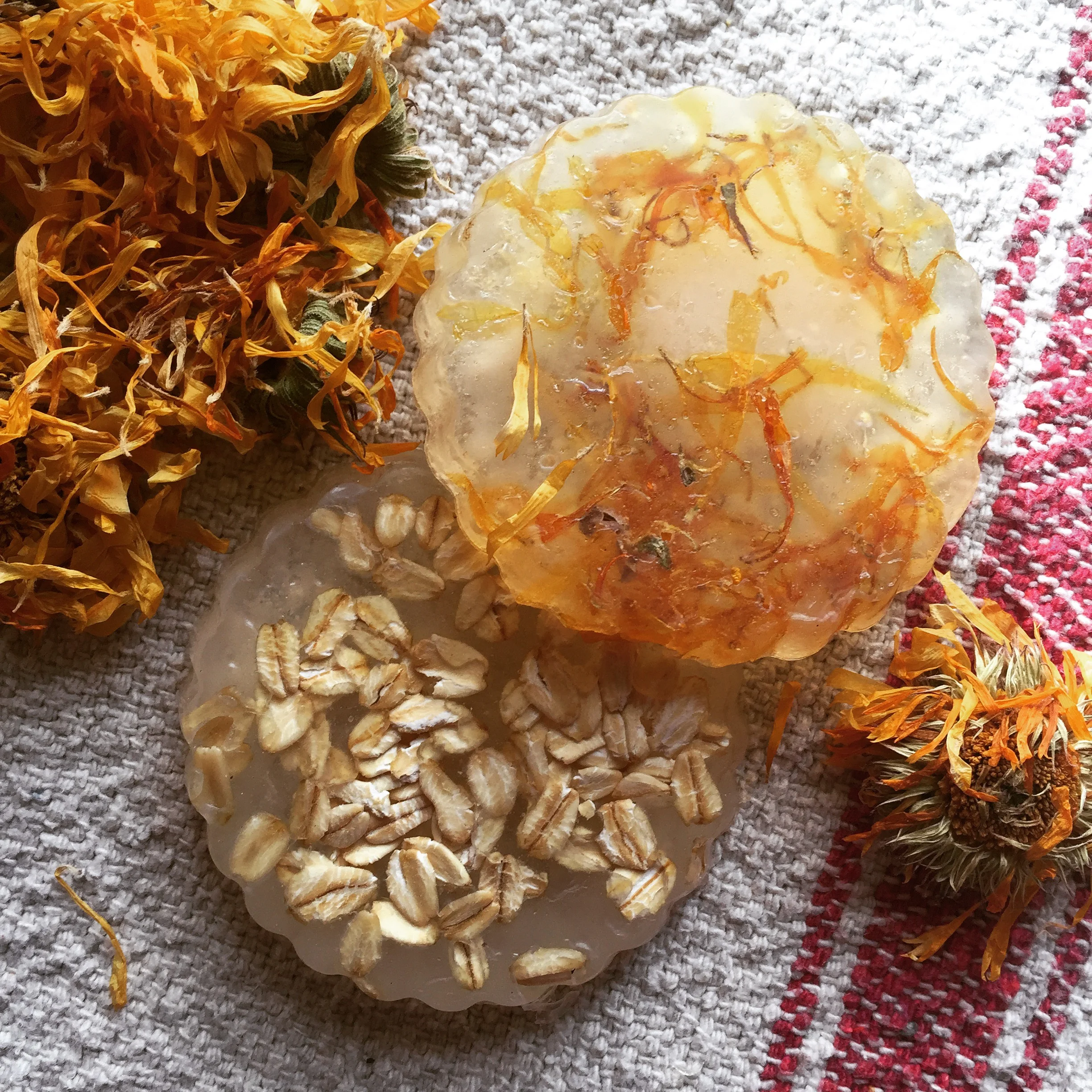 Calendula and Oat Botanical Soap