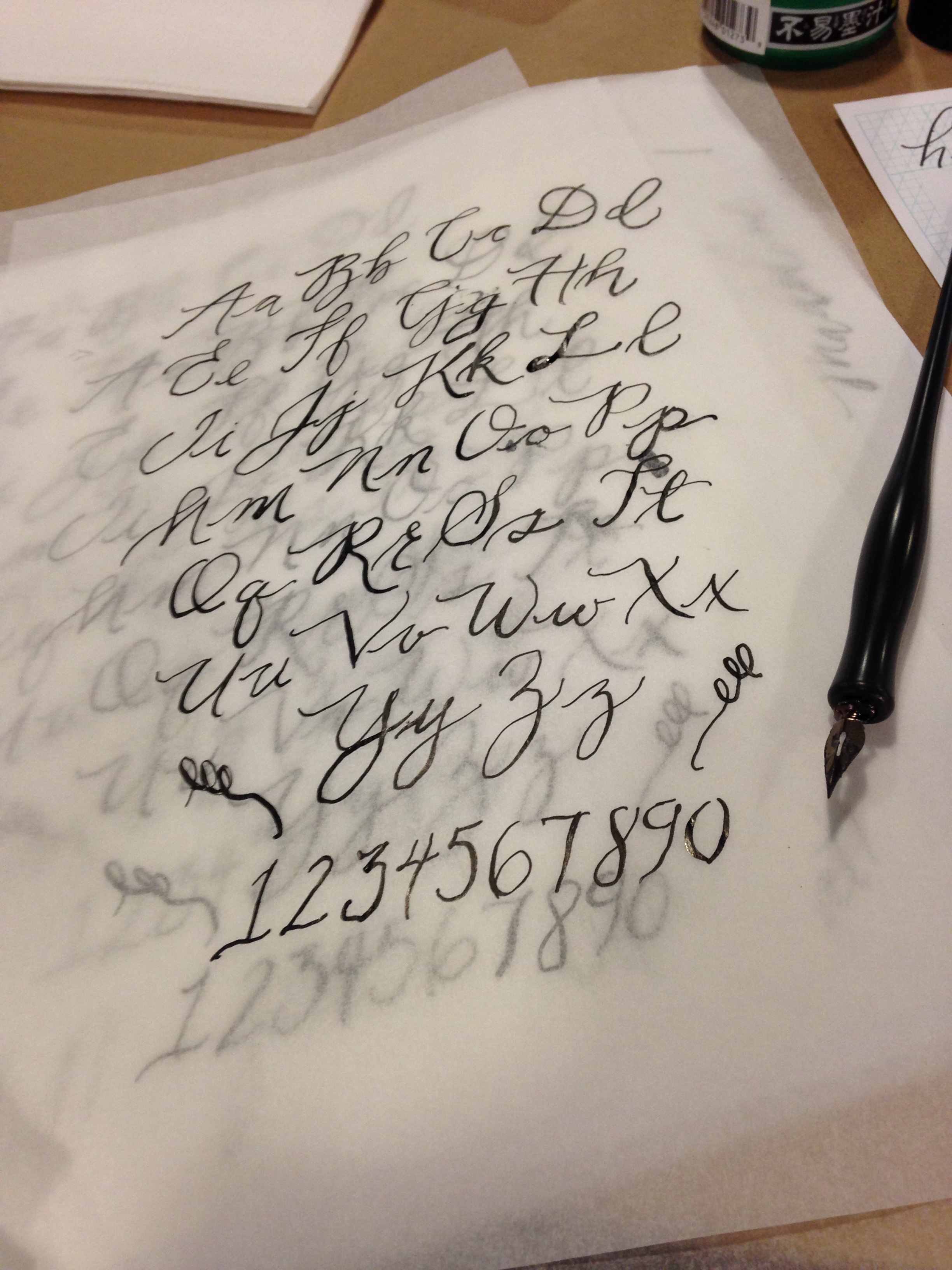 modern calligraphy | madeline made