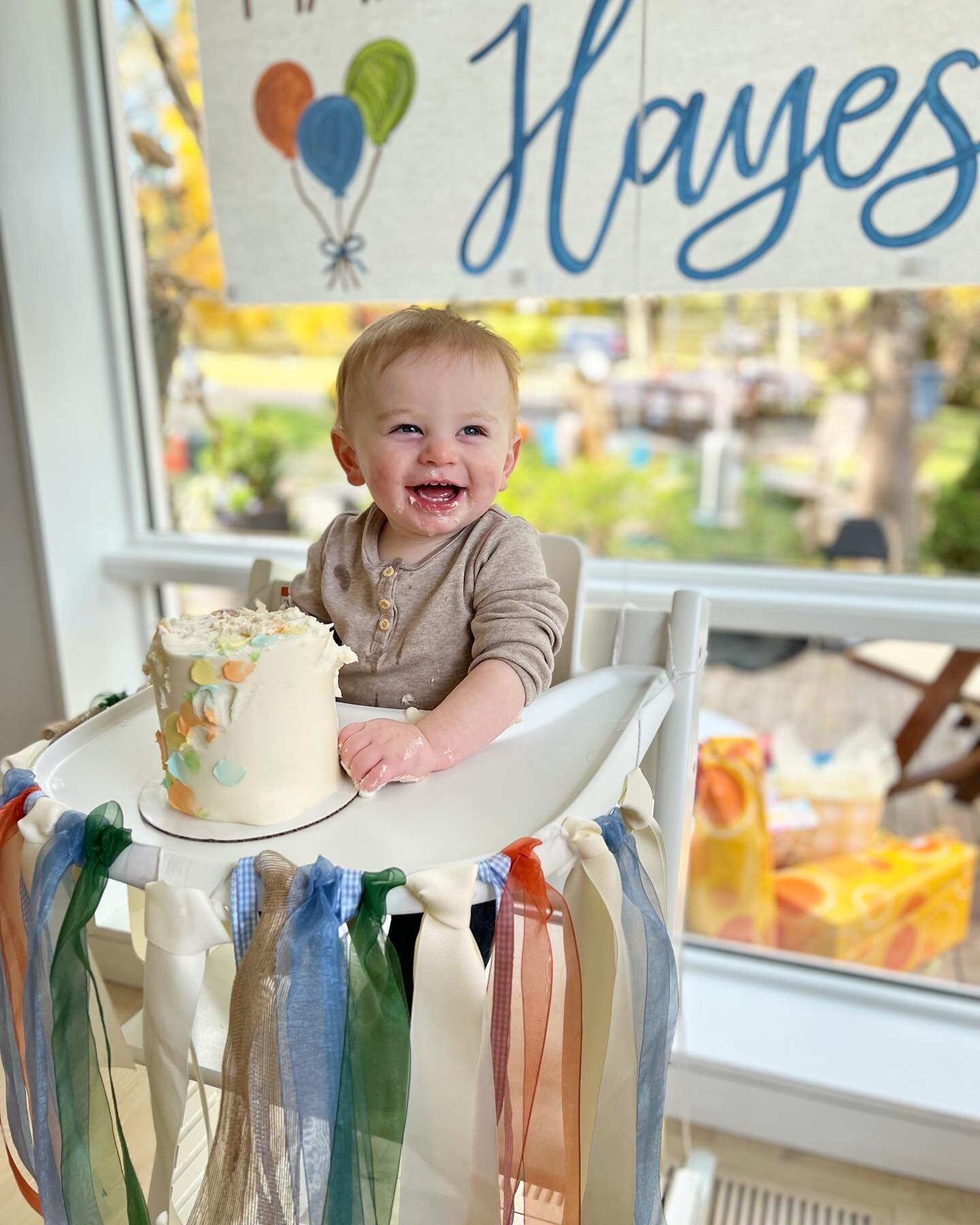 We had the best day on Saturday celebrating our Hayes&rsquo;s first birthday! I cannot believe my little boy will be one this week. What an incredible year 💙 time slow down! Thank you especially to our incredible family and friends who came out to c