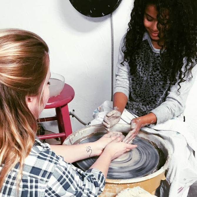 WHEEL THROWING 3-WEEK SESSION (ages 7 - 14) thursdays, october 3, 17, 24 5:00 - 6:15pm $135 TWO SPOTS LEFT