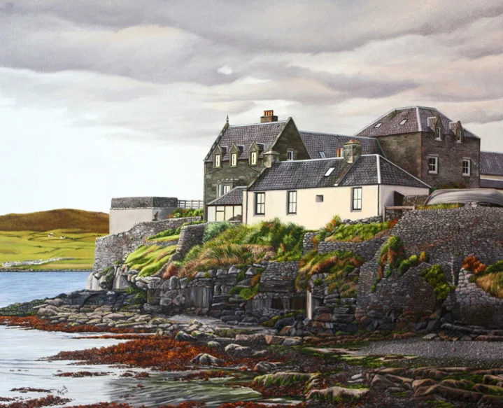 Shetland Islands - Oil on linen 26" x 32"