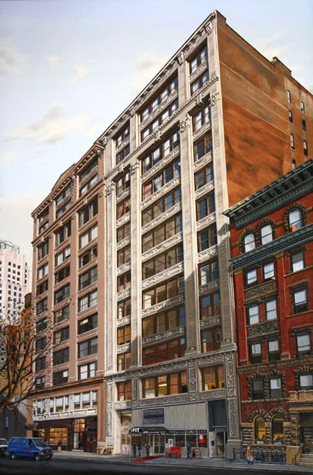 121 East 24th Street - Oil on linen 36" x 24"