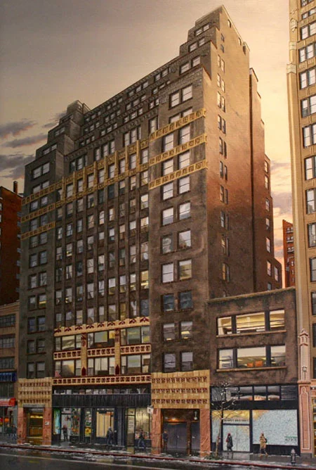42 West 39th Street - Oil on linen 36" x 24"