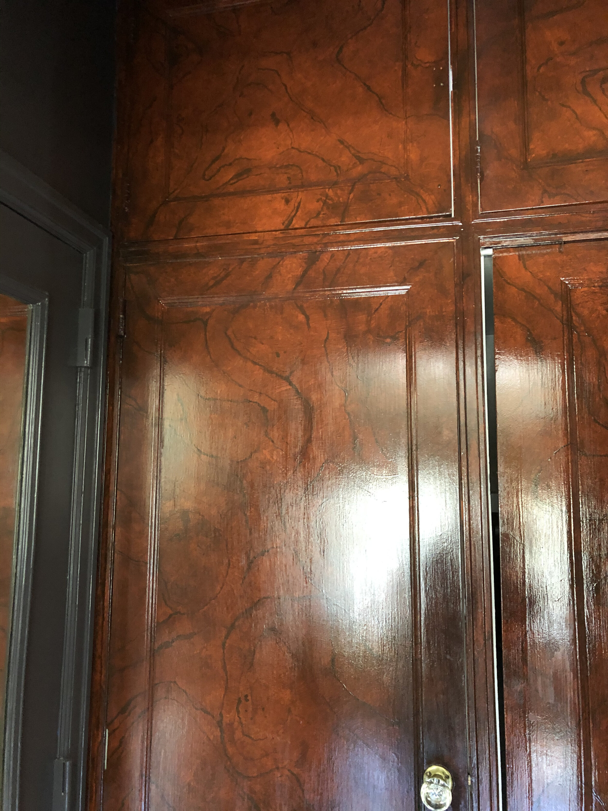 Faux Burl wood