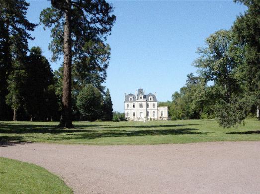 Le Côteau is the since-enlarged house where Chopin and Franchomme spent a happy summer vacation in 1833. The house was owned by cellist/composer/lawyer Jules Forest, dedicatee of Franchomme's Adagio and Bolero. His daughter Adele was an accomplished pianist and the dedicatee of the Grand Duo Concertante on Robert le Diable. She began taking lessons from Chopin just before this vacation of his at her house. In September 1833, Chopin and Franchomme performed the piece in Tours (nine miles from Le Côteau), at a concert arranged by Jules Forest, in what may have been its first performance. Chopin remembered his vacation here fondly in several letters, and returned at least once more; Franchomme returned often. The son of Adele later bequeathed the house to Paul André, grandchild of Franchomme, and part of its surrounding forest to another grandchild, René Edouard André. Azay-sur-Cher, near Tours.