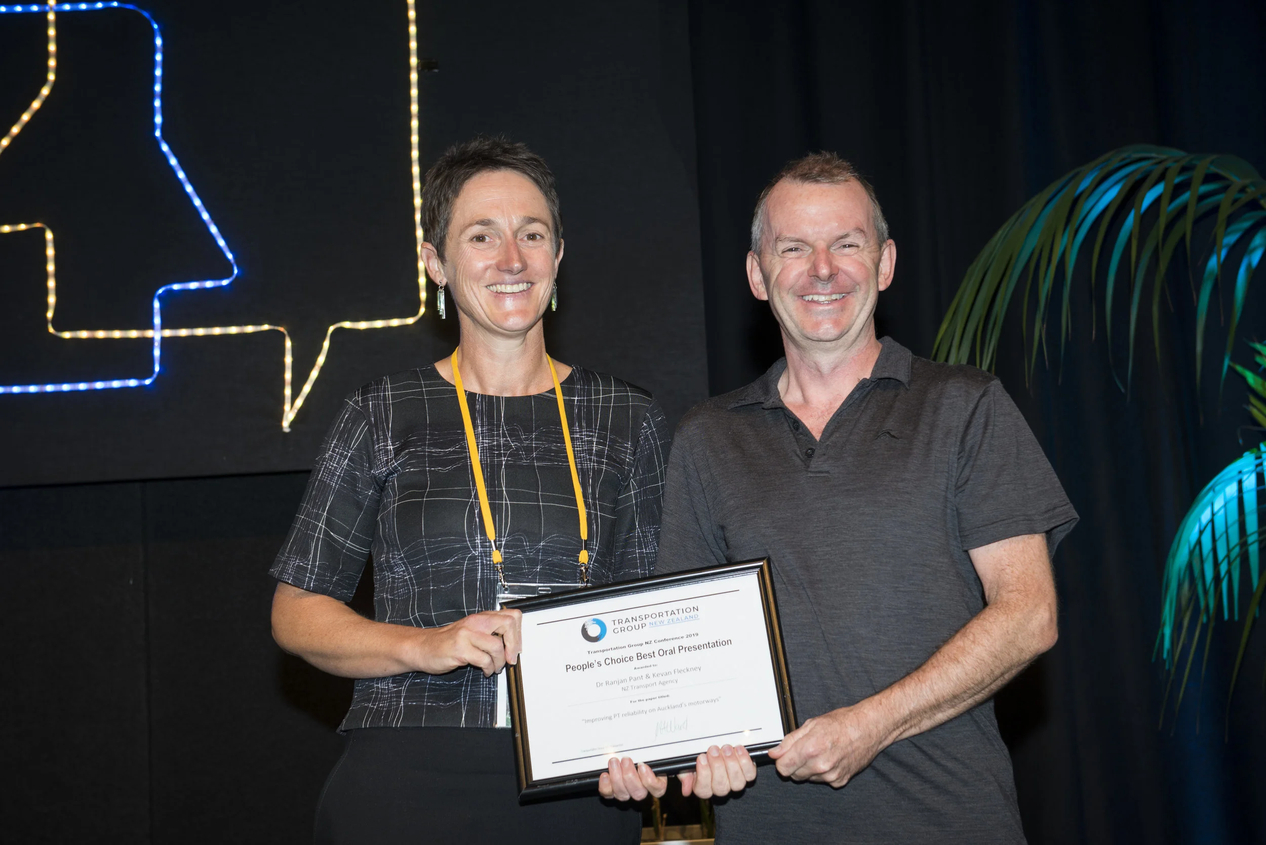 People’s Choice Best Award - Oral Improving PT reliability on Auckland’s motorways Dr Ranjan Pant & Kevan Fleckney, NZ Transport Agency