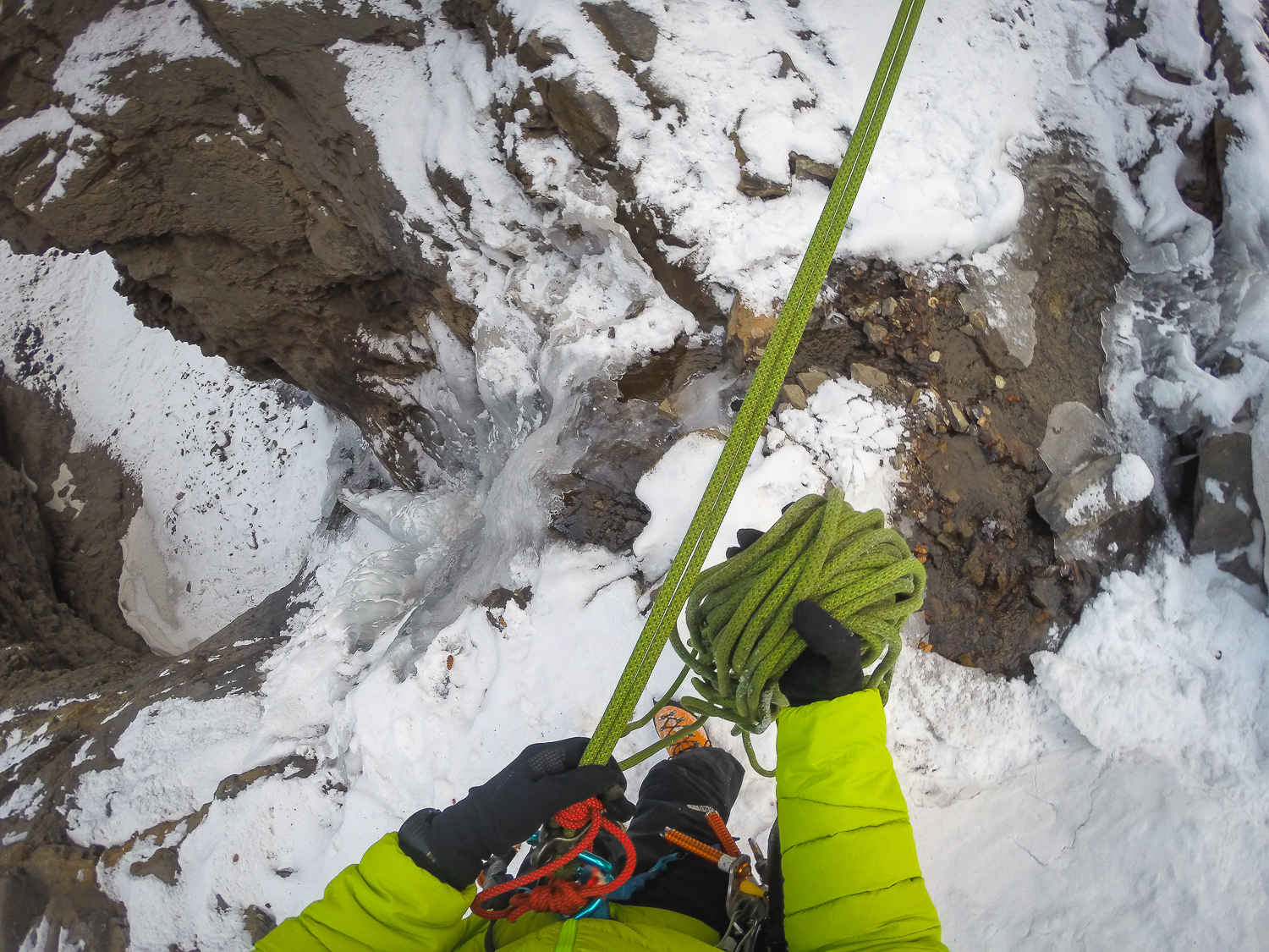The GoPro has a great way of capturing the moments between while climbing
