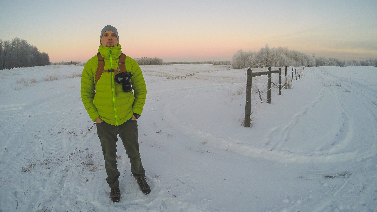 The Capture Pro holding strong while out hunting landscapes.