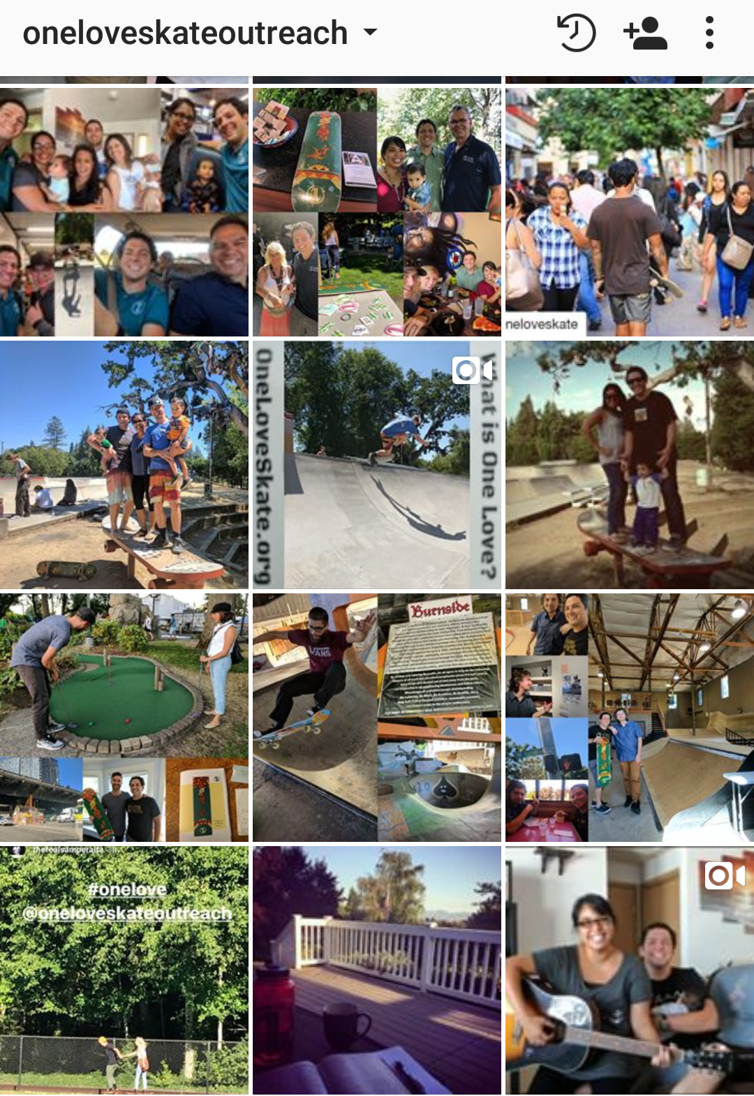 Recent https://www.instagram.com/oneloveskateoutreach/ posts - It's been a very busy week