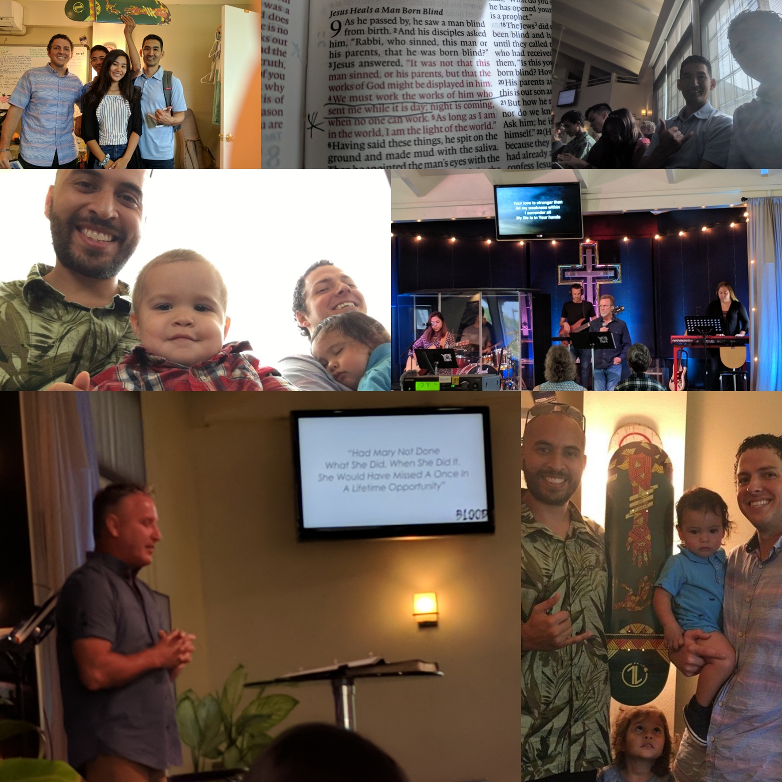  We are stoked about the new sermon series "Blood & Thunder" at Waipuna from Pastor Shaun, and Joshua had the privilege of sitting by Pastor Jonavan Asato of Grace Bible and Pastor Randy Pauley of Kahului Baptist during two different services at Waipuna yesterday (2/18/18). What a great reminder that we are all #ShoulderToShoulder living the 1L of Jesus.