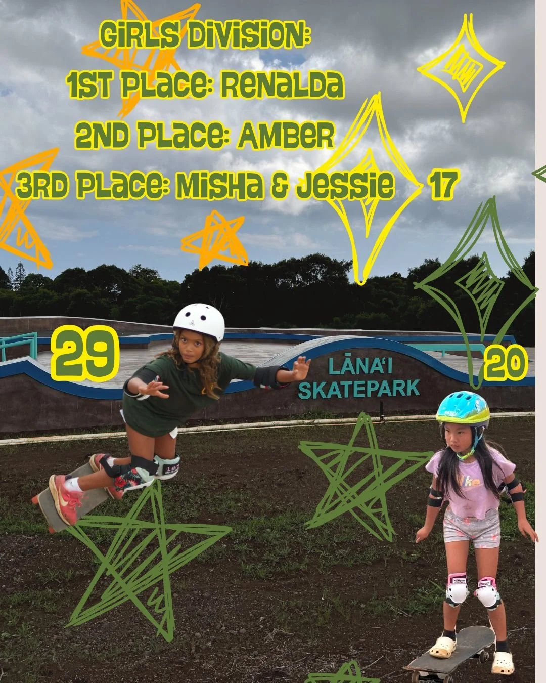 1st Lāna‘i Skatepark Contest Results 🍍🛹 - Mahalo Ke Akua for a Beautiful Day