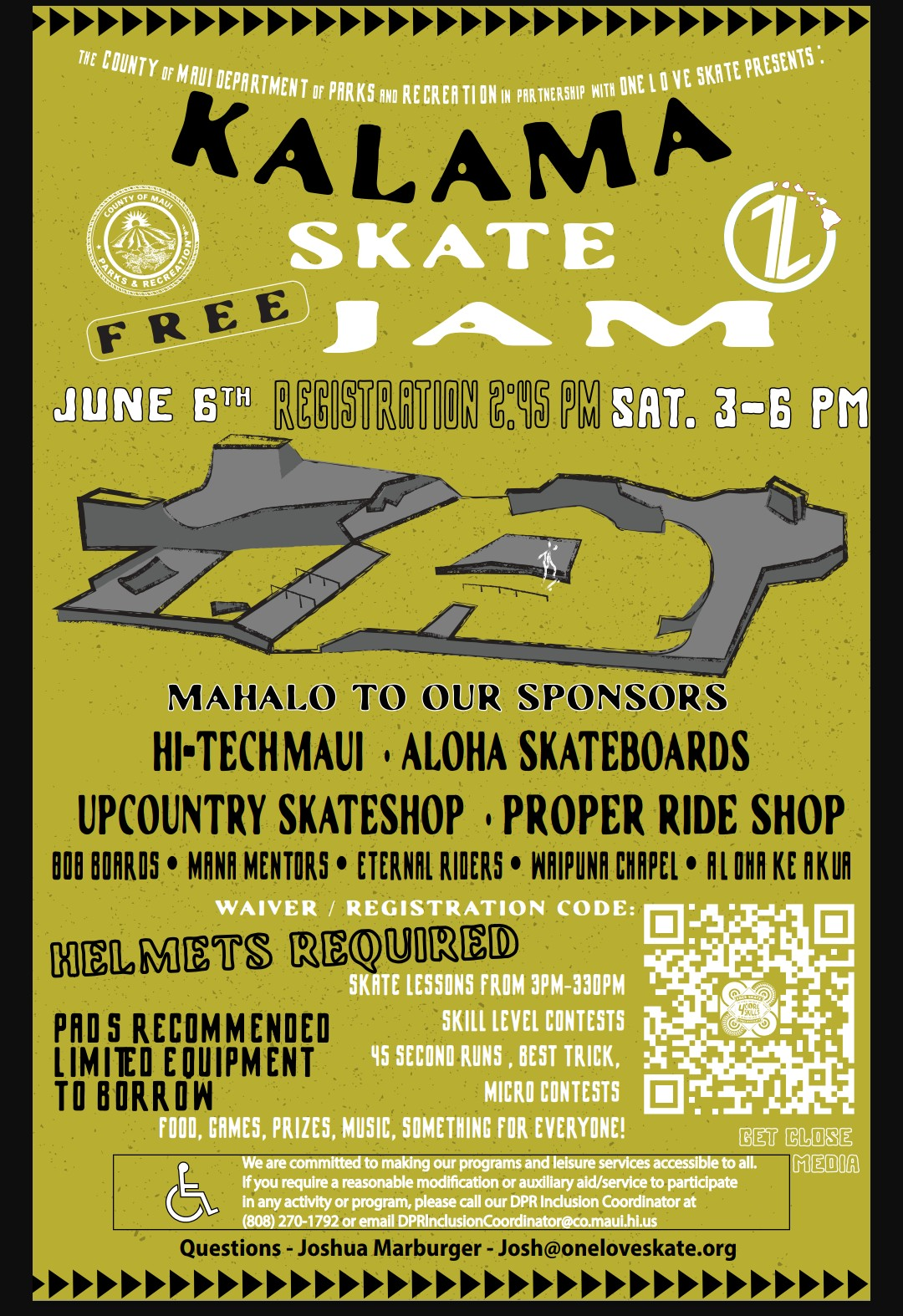 Kalama Skate Jam Returns June 6 with Pro Skater Beaver Fleming and Community Sponsors