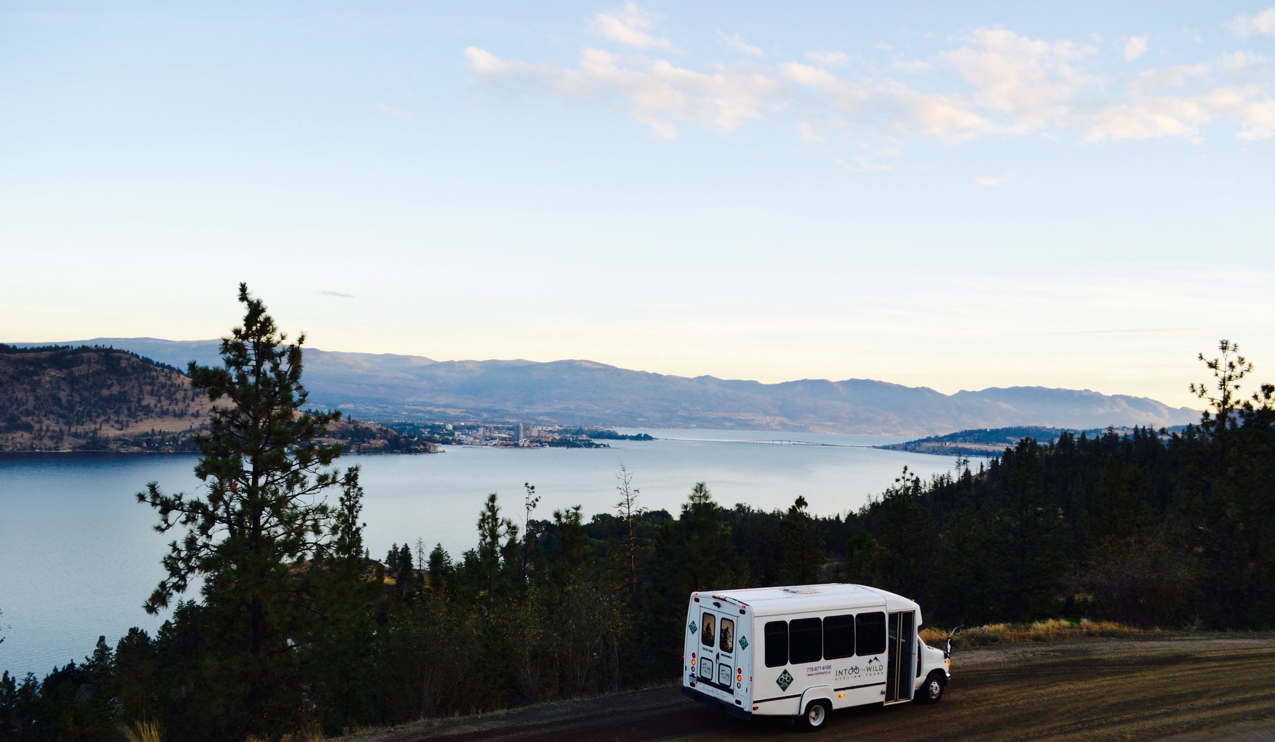 Our bus during one of our Multiday Bike tours in BC