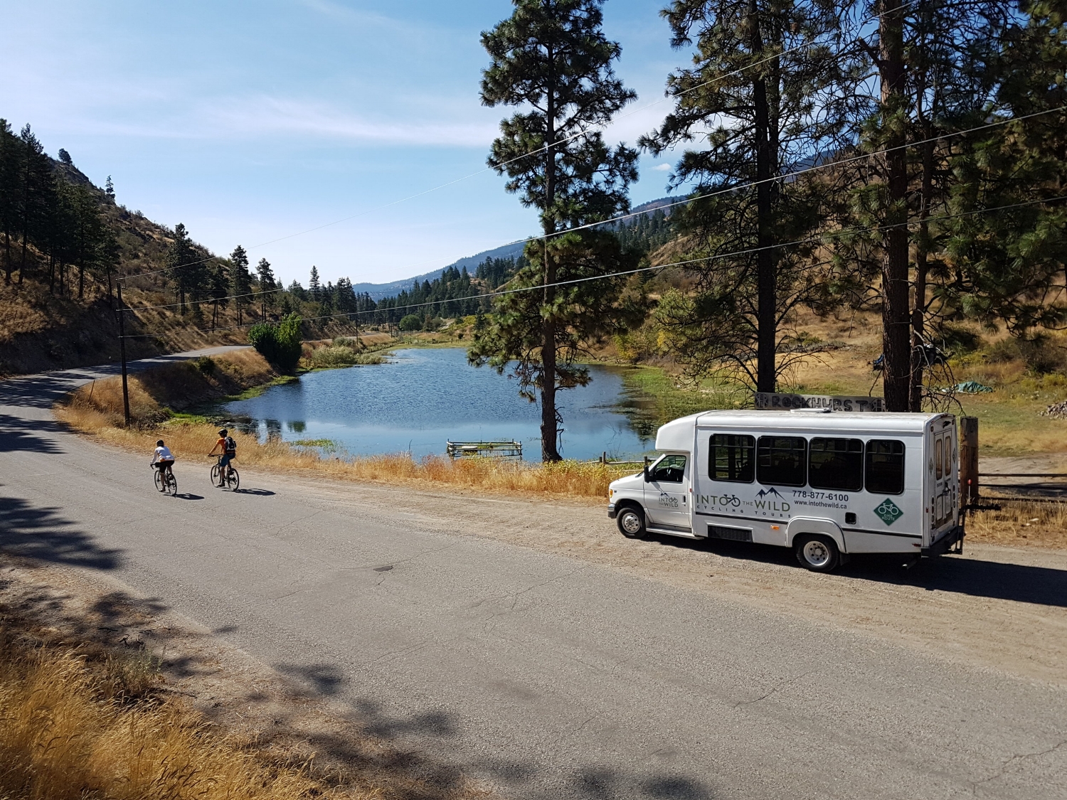 Bicycle touring in the Okanagan with Into The Wild Tours from Vancovuer