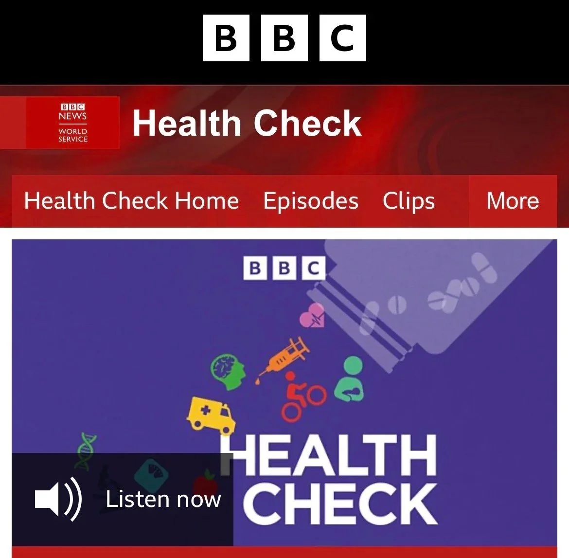 BBC Health Check 