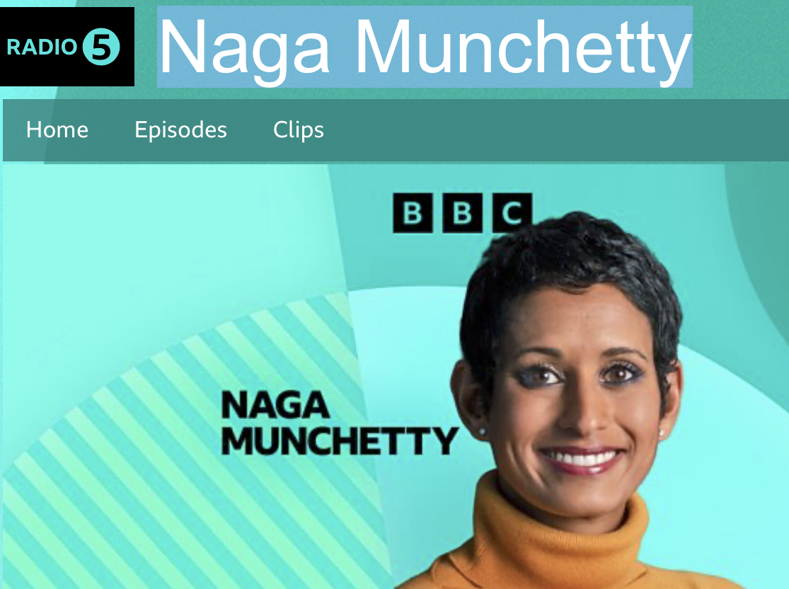 Live cross to BBC Radio 5