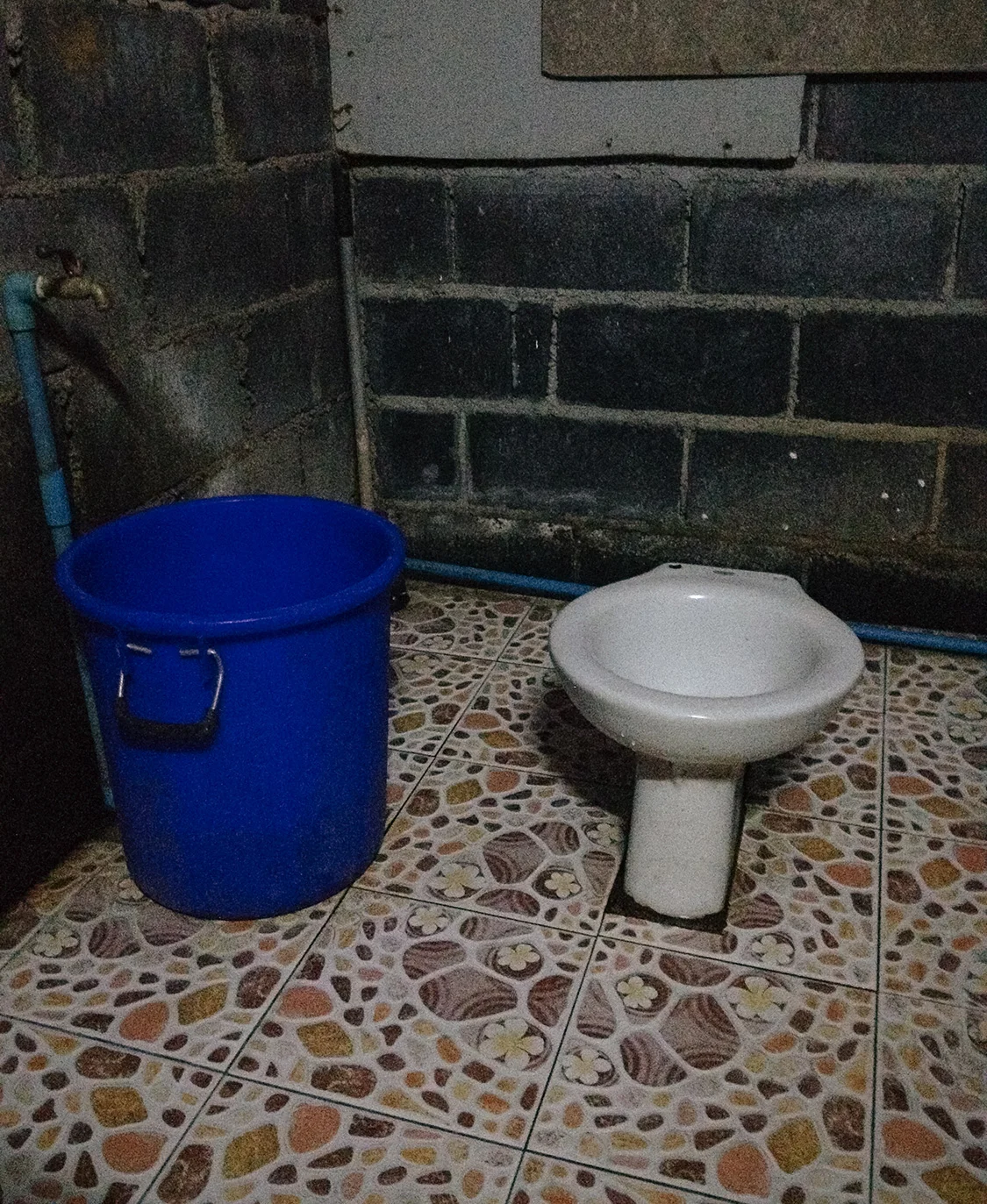 This is not the toilet I used, but it could have been. You never know, which is why you need to be prepared. But it is a toilet I witnessed at a cafe in Thailand. I decided to "hold it" it that time.