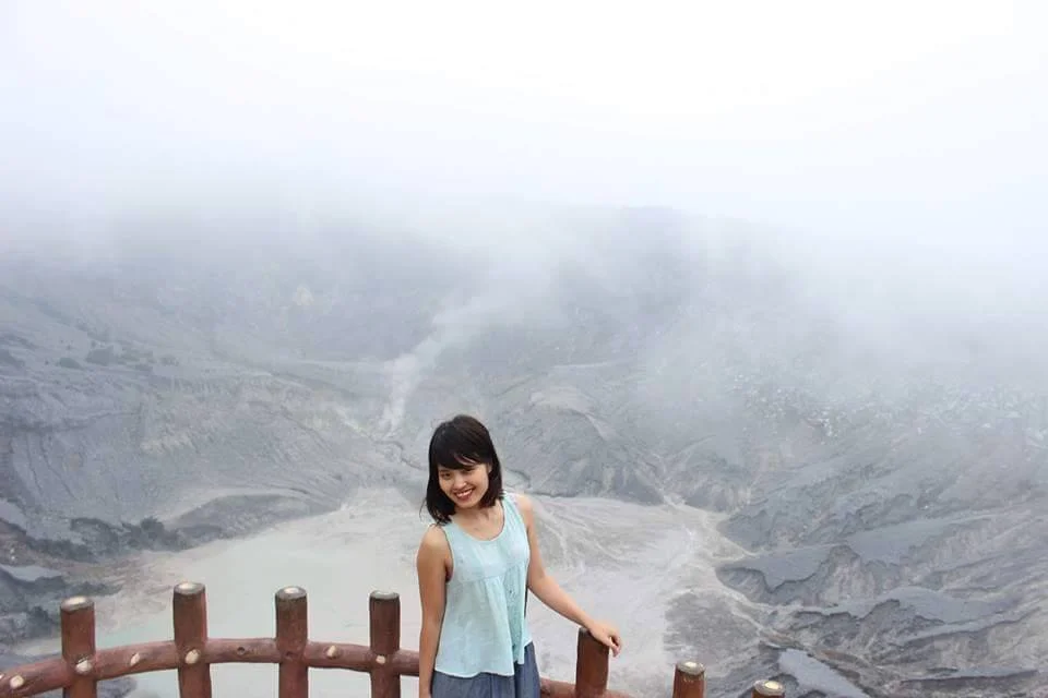 Exploring volcanoes in Bandung, Indonesia