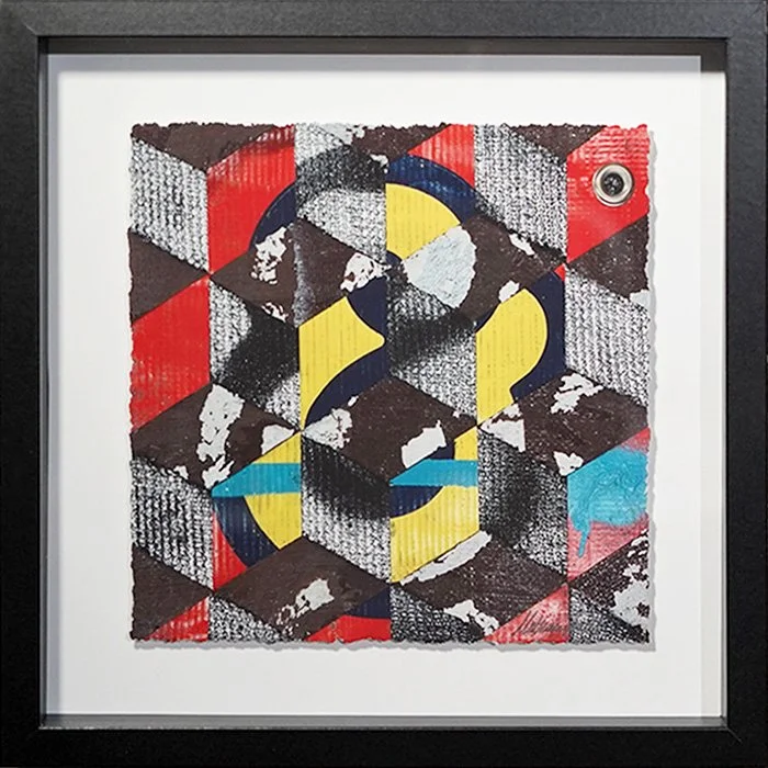 'INTERSECTIONS' Framed Art Print