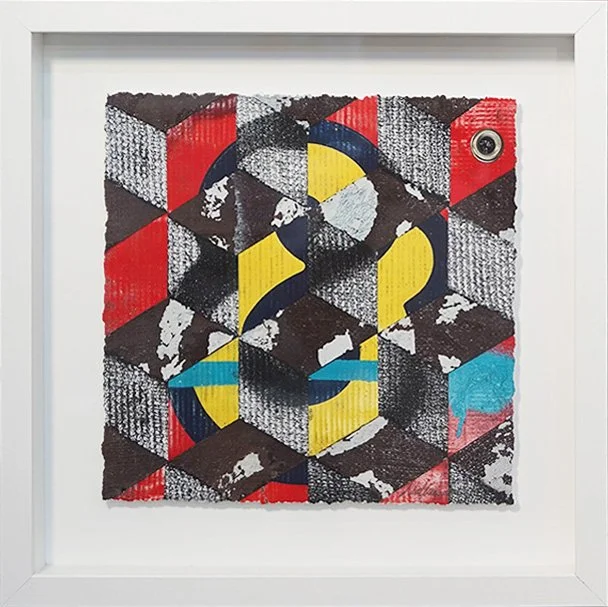 'INTERSECTIONS' Framed Art Print