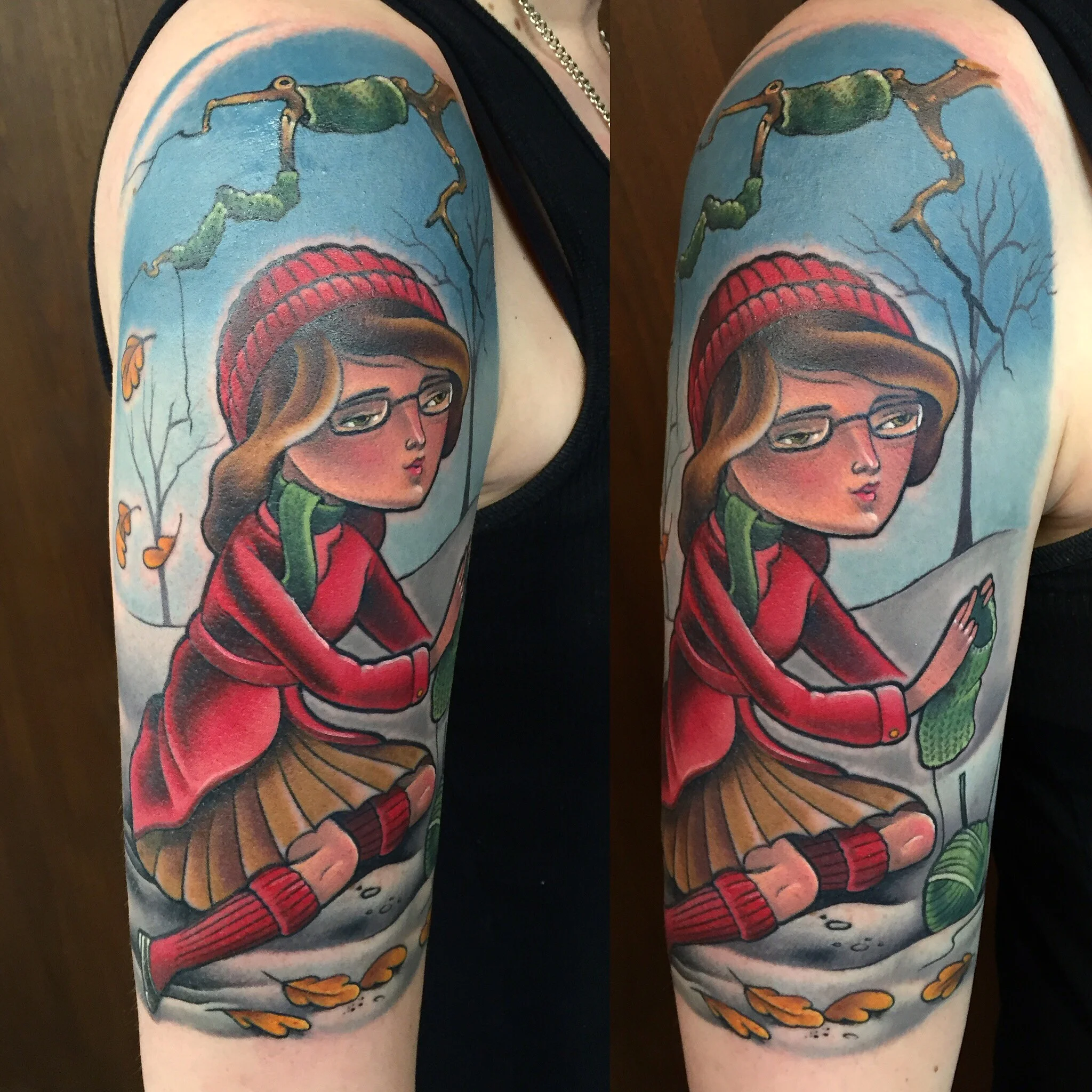 Helping Hand tattoo