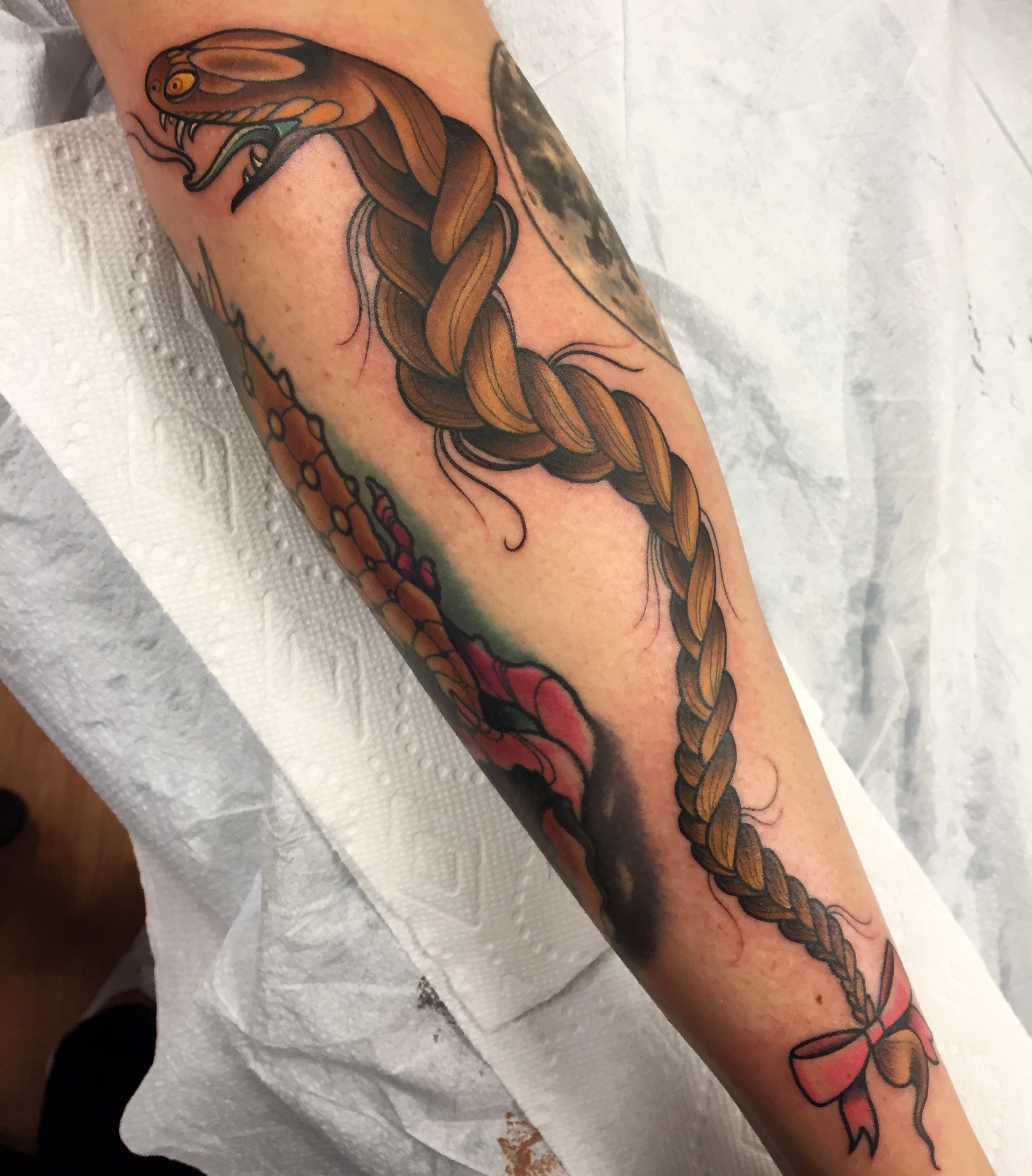 Braid snake