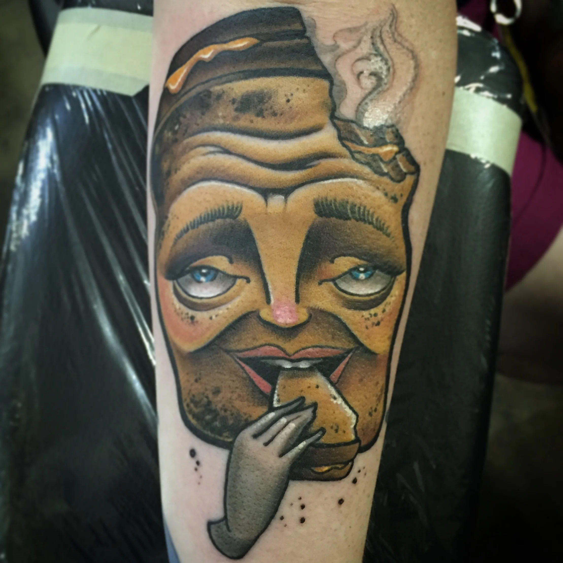 Grilled cheese man