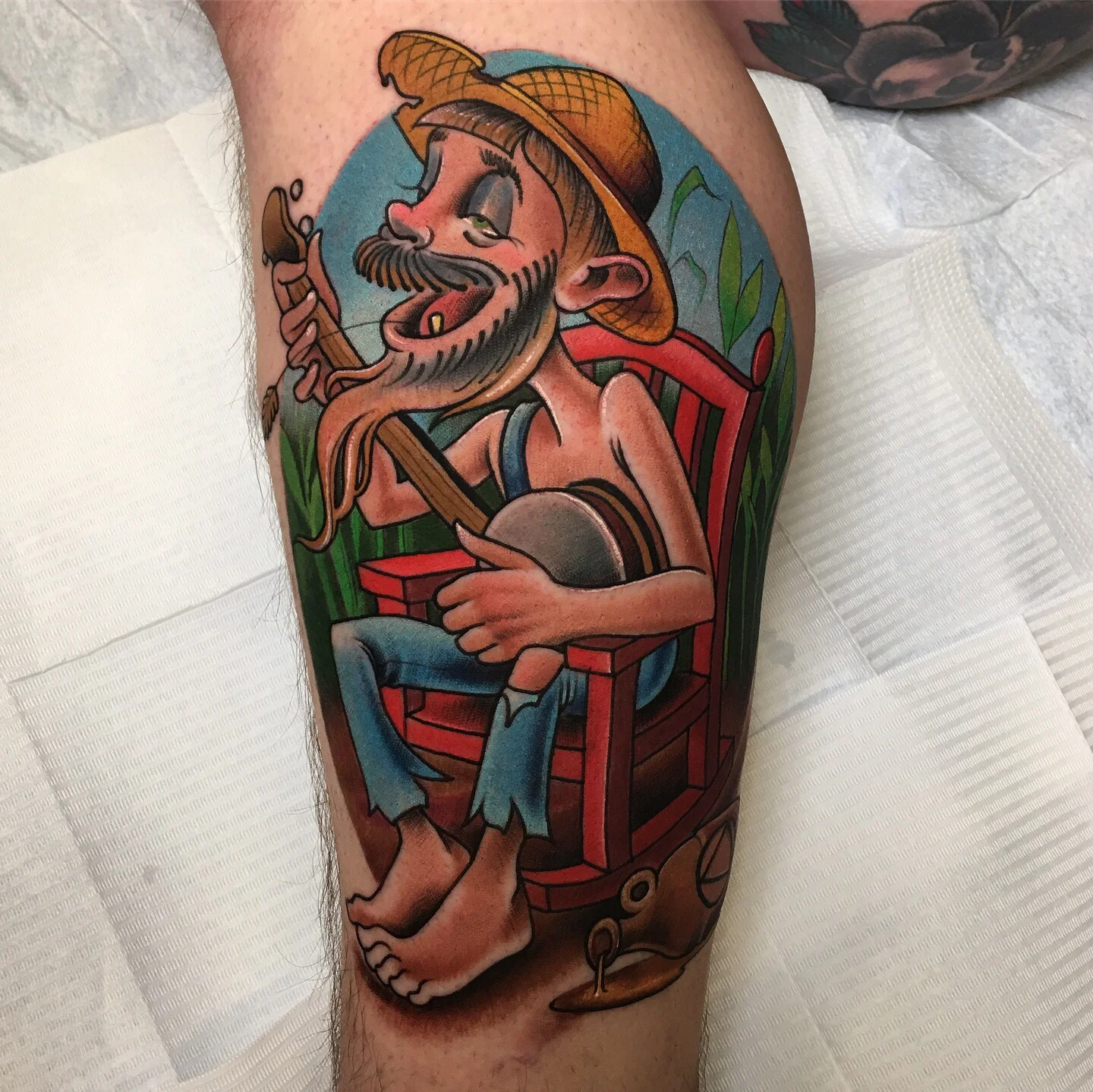 Copy of Hillbilly banjo player