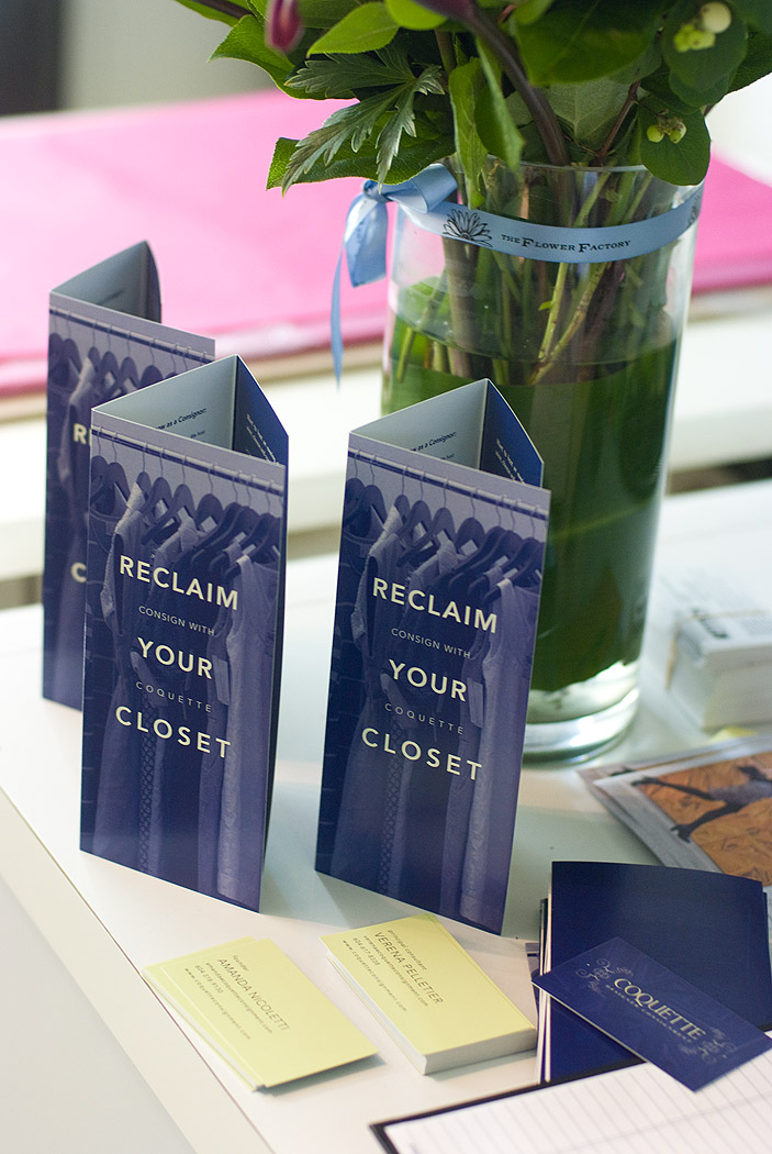 COQUETTE Brochures and Business Cards