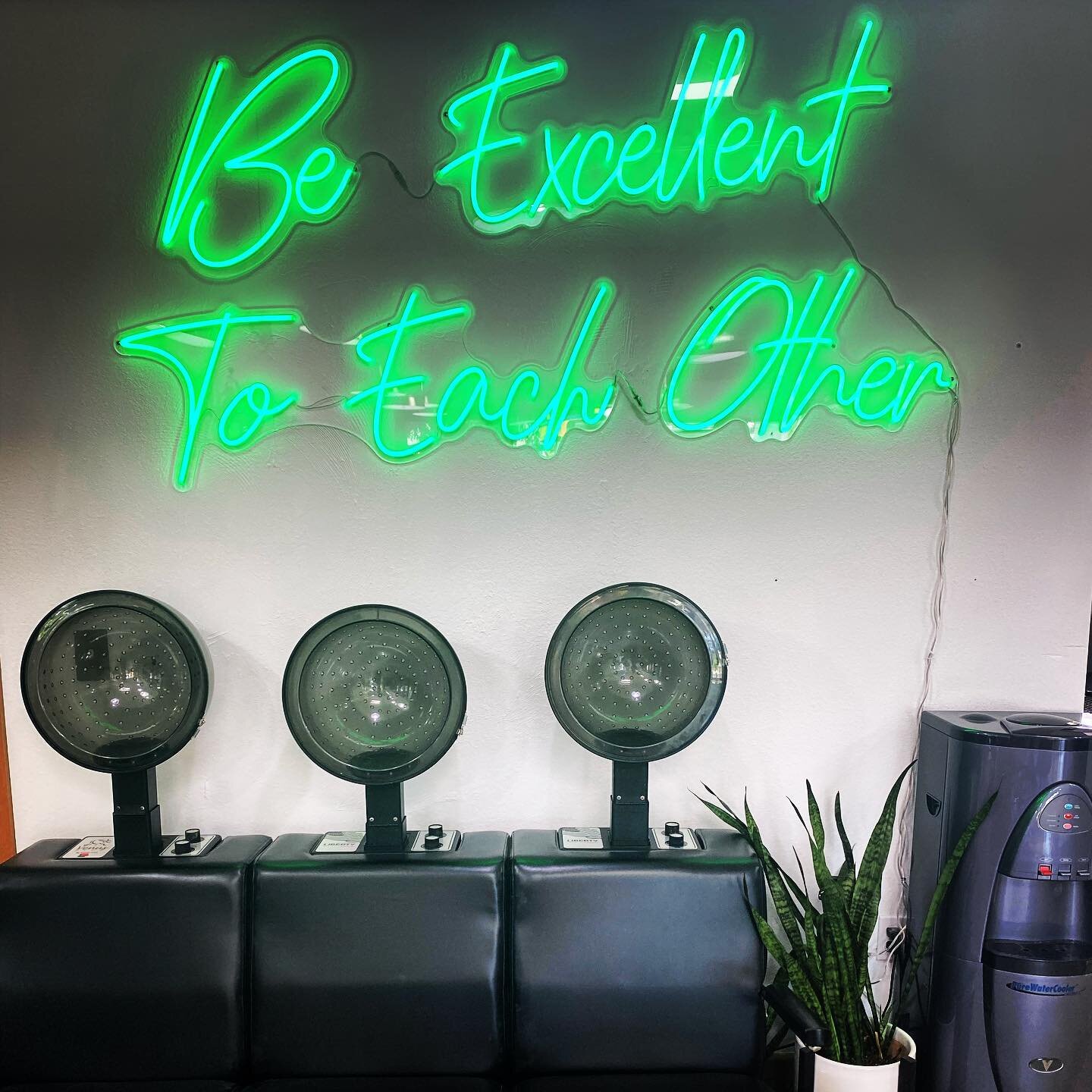 Decided to put a little neon up since some of you need a reminder. 

#billandted #bekind #beexcellenttoeachother #behelpful #nohatejustlove #wyldstallyns #wyldstallynsrule