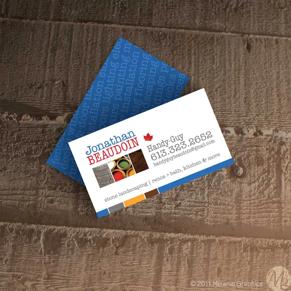 Melanie Graphics Web Print Graphic Design Services Card Design