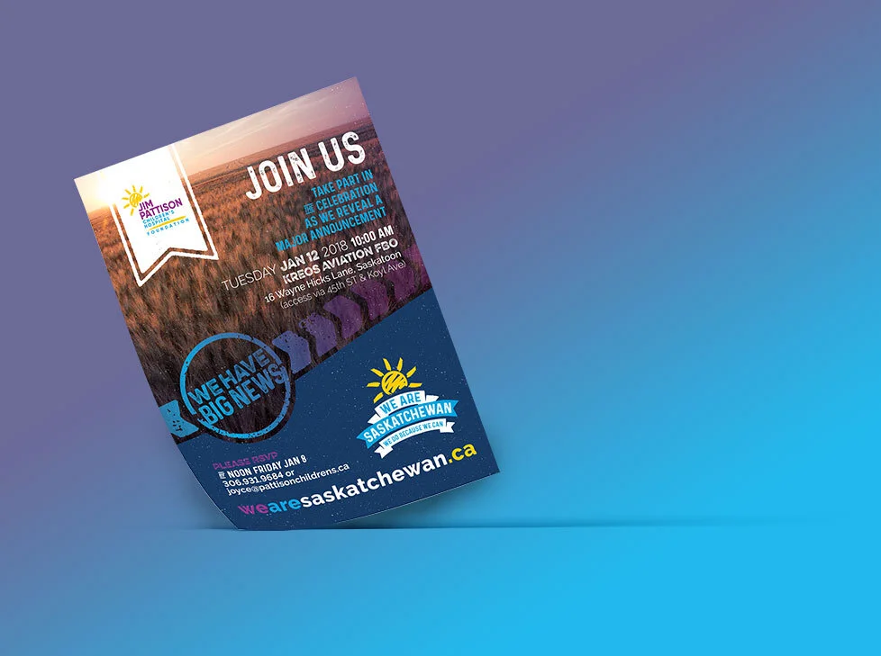 Invitation Template Design for the Capital Campaign