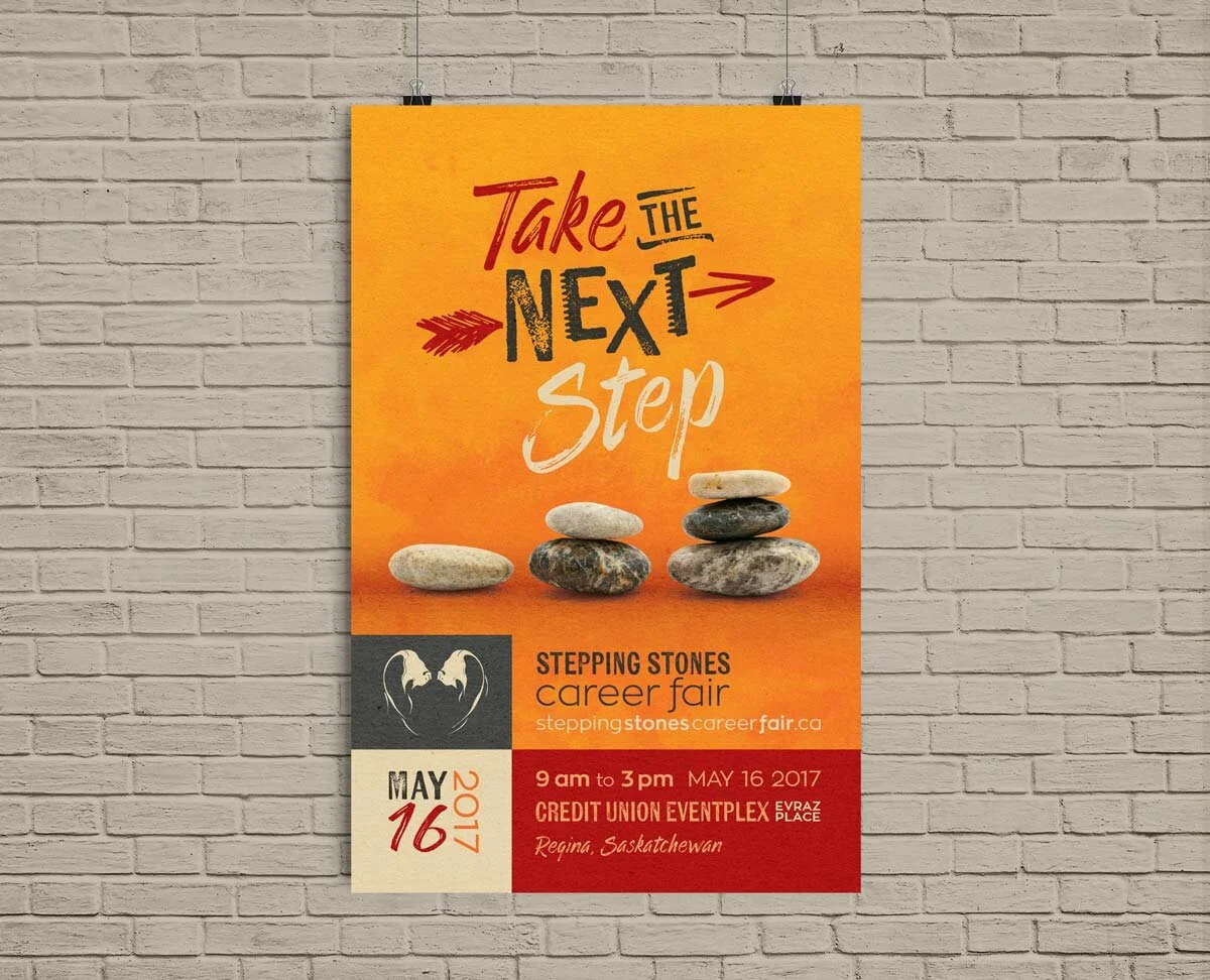 Stepping Stones Career Fair Poster