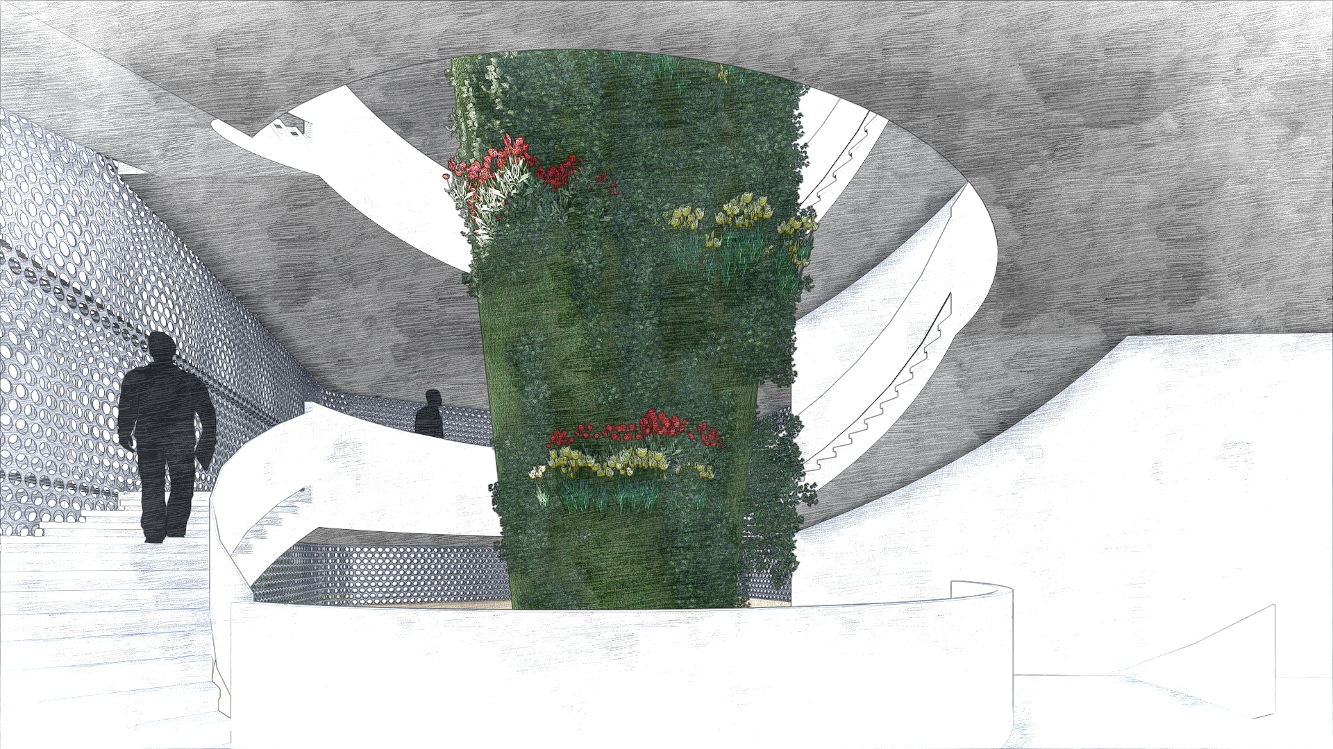 Our design is a vital interplay between three functions: public sphere, creative zone, and regeneration realm. They are not standalone segments; rather integrated across the hub to optimise autonomy, competence, and relatedness.