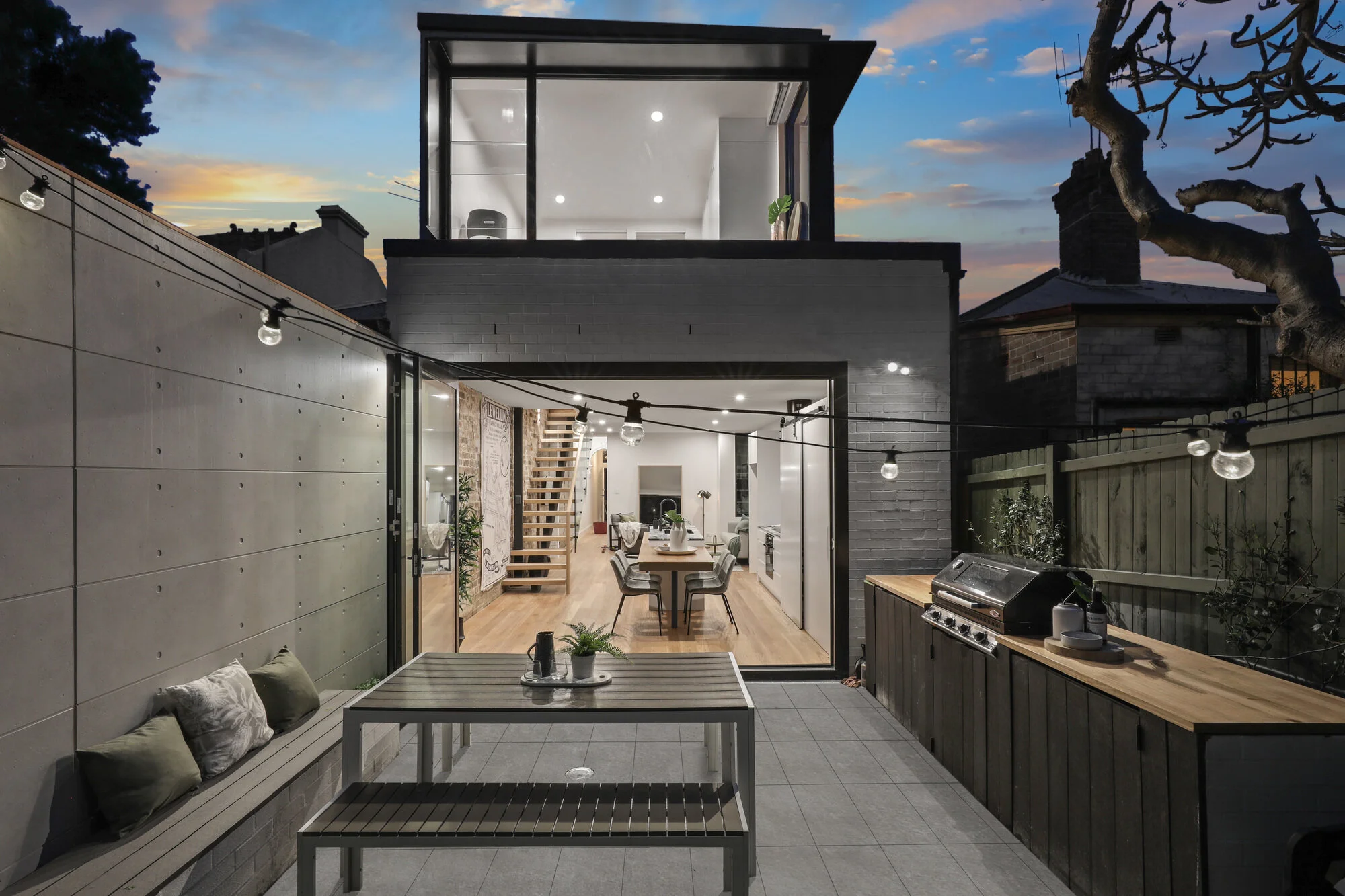  East Juliett - Enmore NSW  A dramatic restoration and transformation of a Federation period dwelling, which was previously in a dilapidated state. The result is a unique home that celebrates heritage character, with a contemporary vibe.  Photography