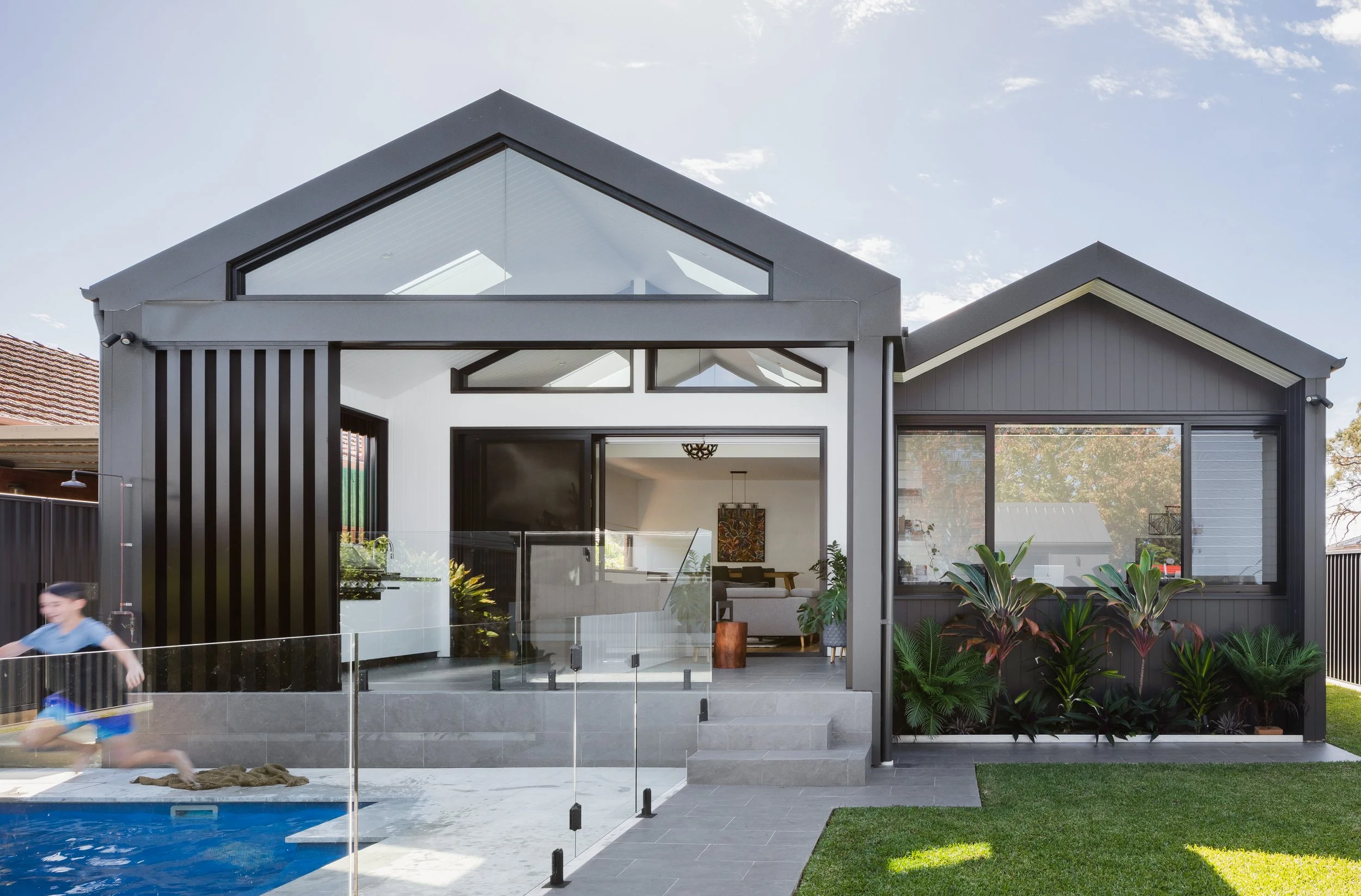  Gathering House - Mortdale NSW    This home celebrates coming together, which was the owners’ intent for the project from the very beginning.  Photography: Katherine Lu 