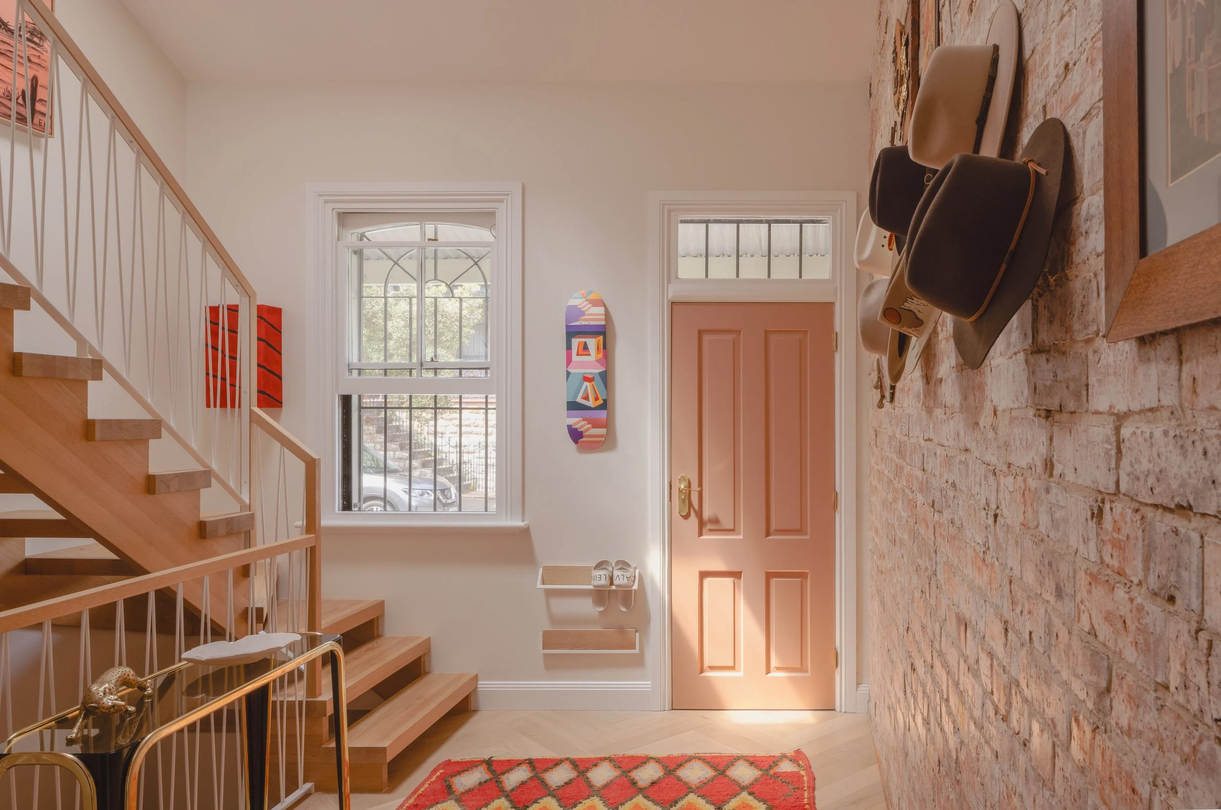  Inner-Western - Forest Lodge NSW   A character-filled home for a creative couple, with a quiet attic art studio. Photography: Katherine Lu 