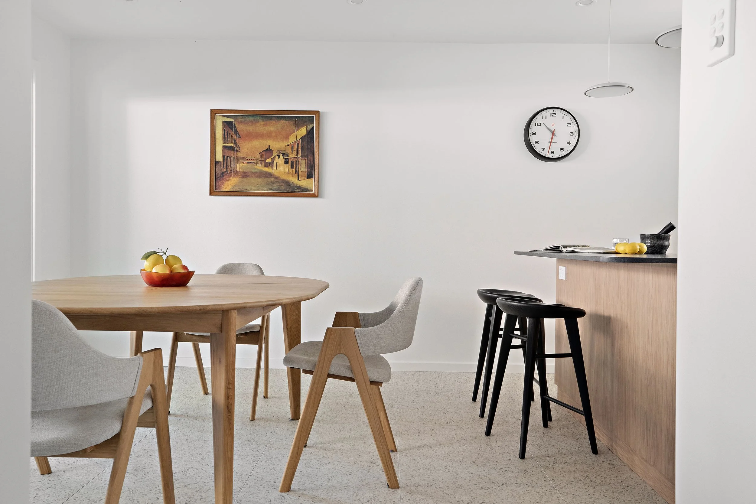  Croydon Park Townhouse - Croydon Park NSW   A complete internal refurbishment of an existing townhouse, featuring light-toned, refined finishes and enhanced functionality.  Photography: Urban Cam 