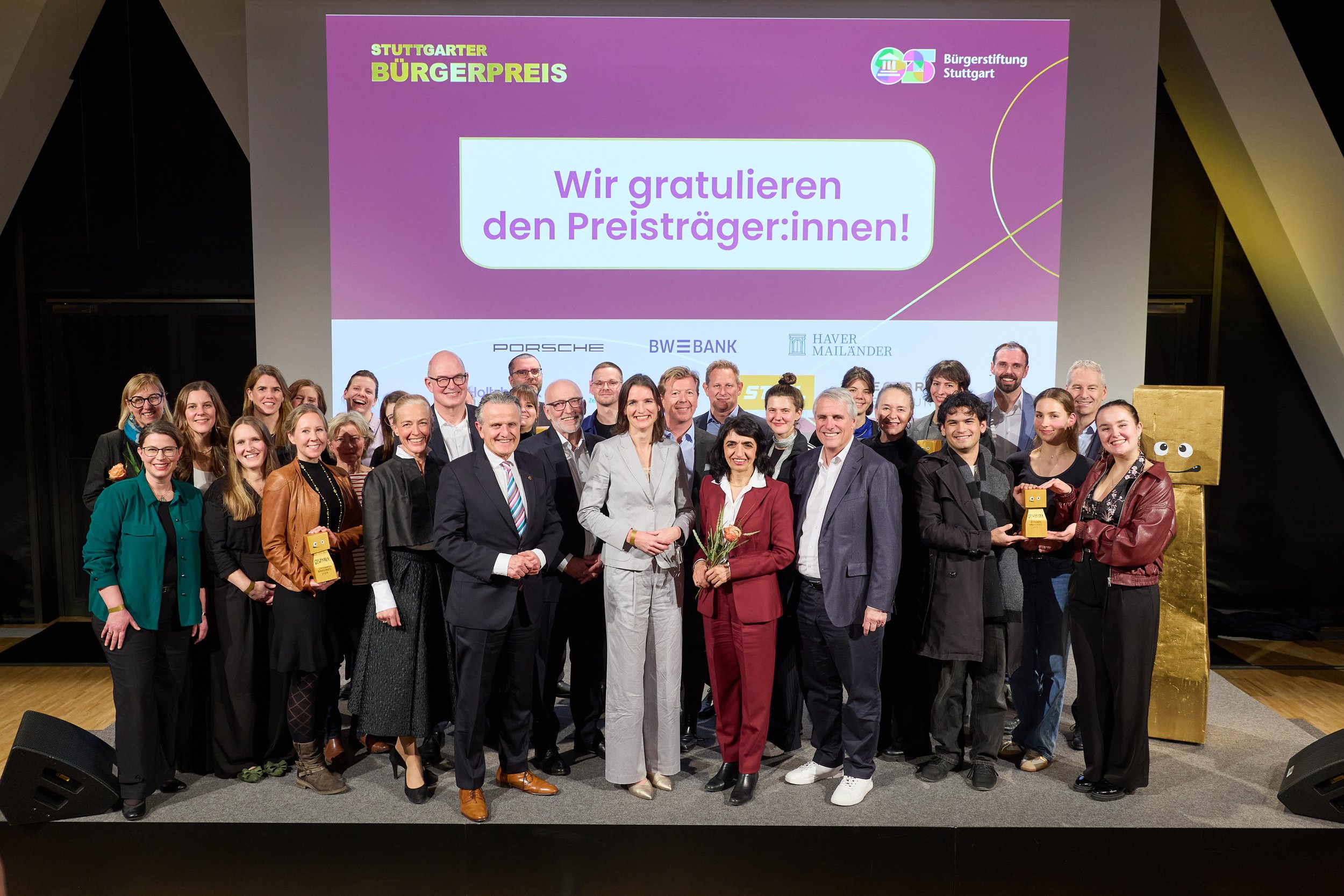 Jubiläumsjahr beginnt mit Stuttgarter Bürgerpreis
