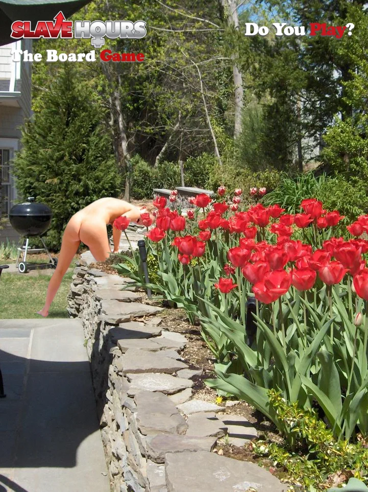 "Naked in the garden" task.