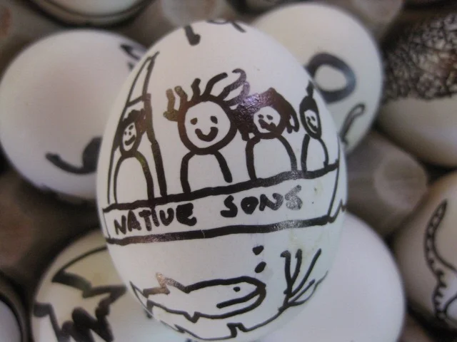 Having fun with our annual Easter egg hunt