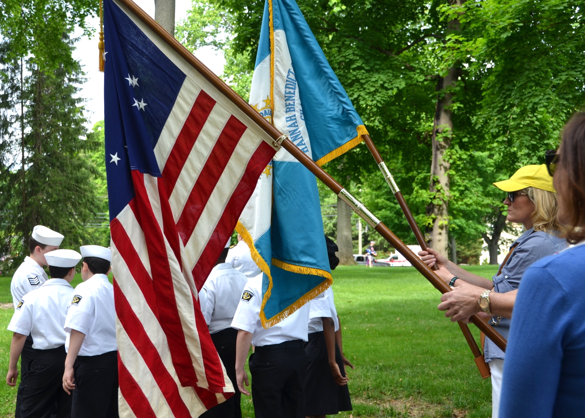 2015 Mem Par Flag holders.JPG