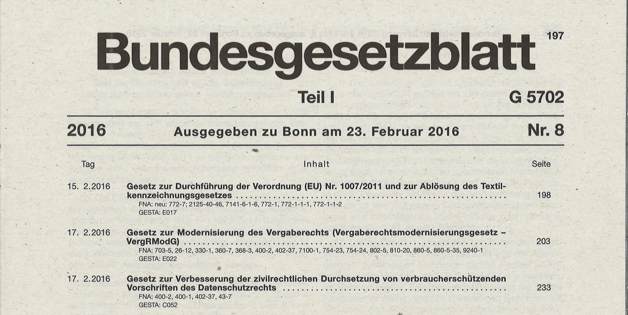 Die Vergaberechtsnovelle ist da!