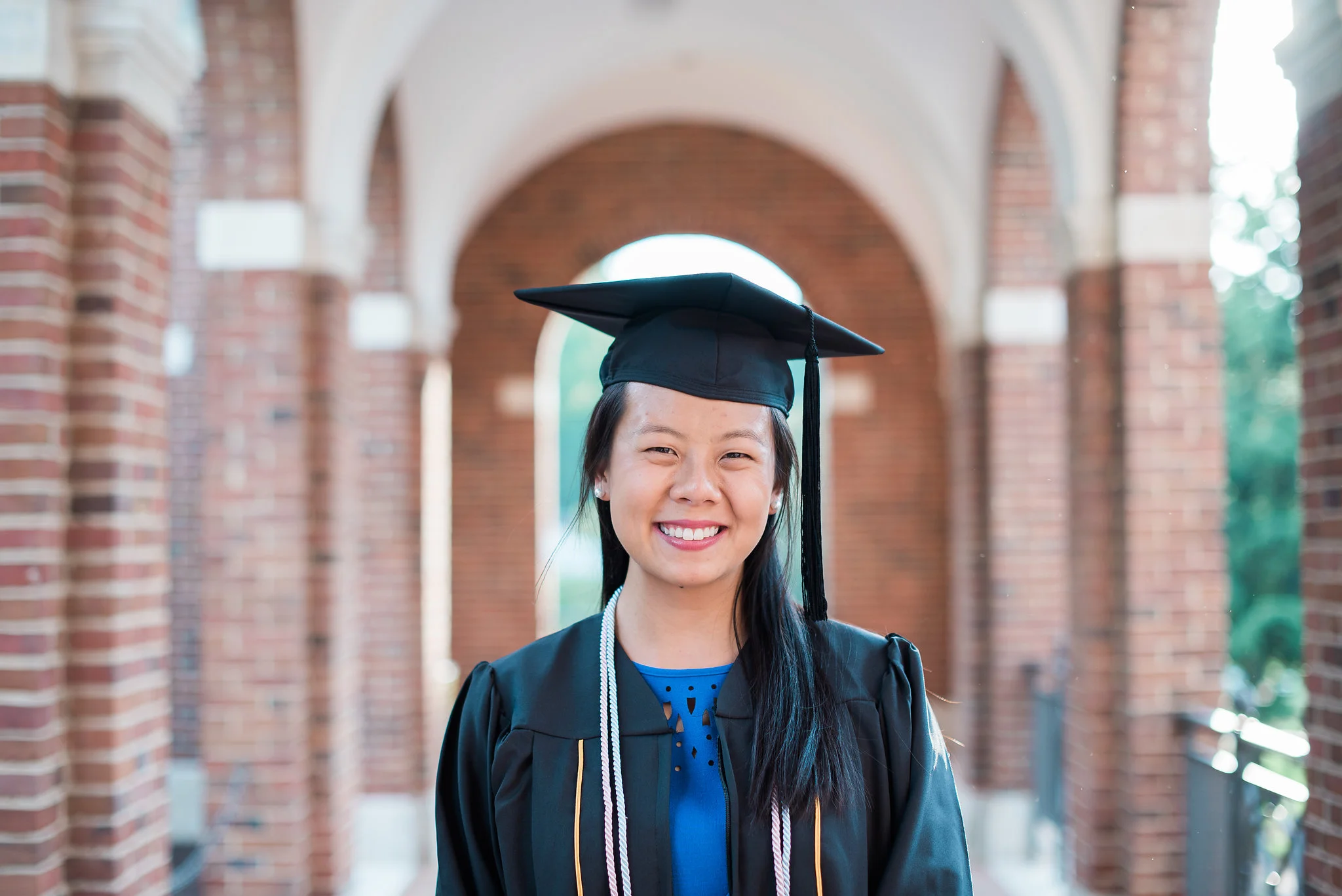 College Graduation Portraits at Johns Hopkins University in Baltimore, MD