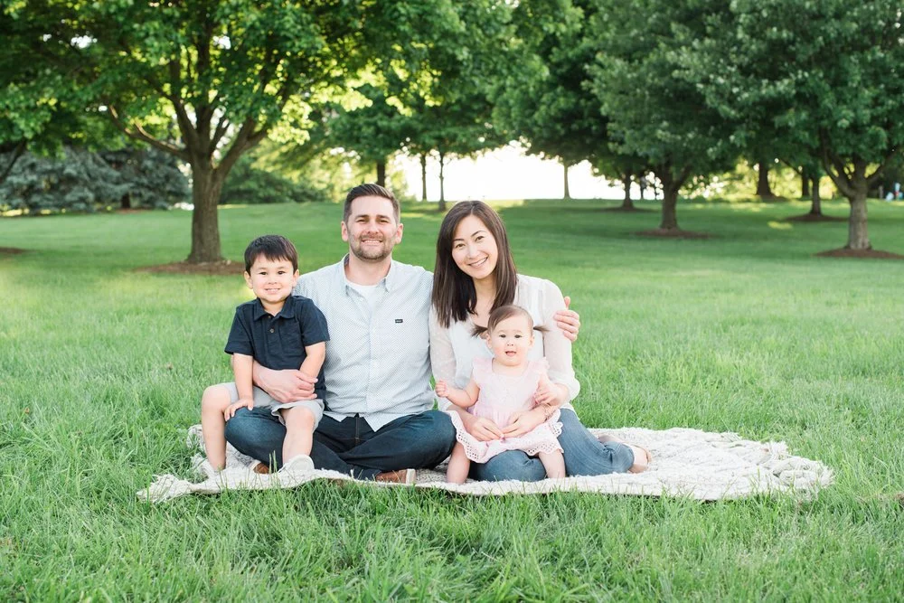 Family photography session in Leesburg, Northern Virginia