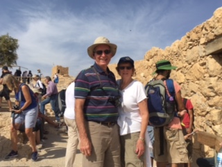 John & Vonnie Held on Masada