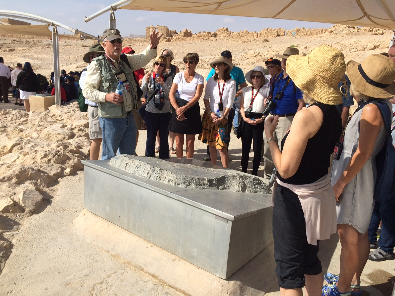 Viewing the Model on Masada