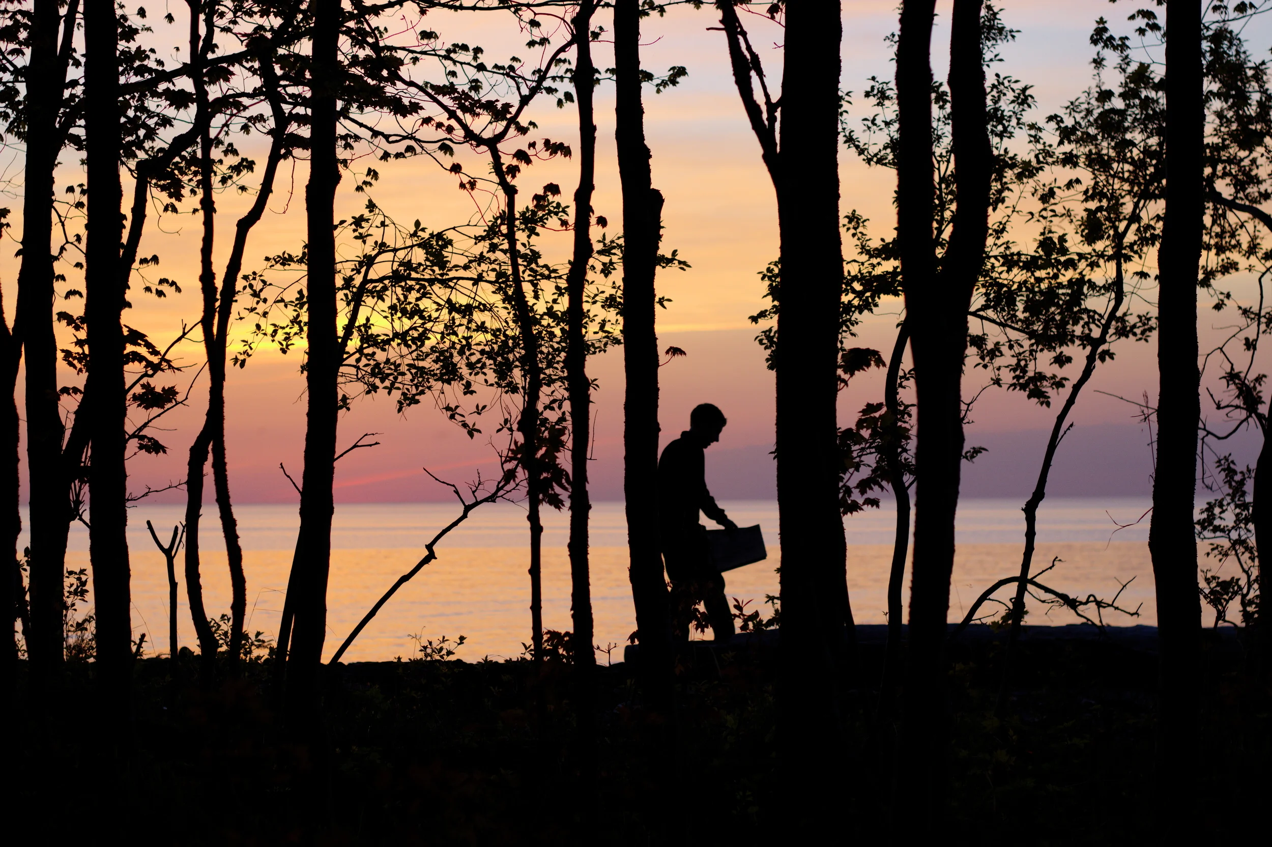 Sunset on the Lake