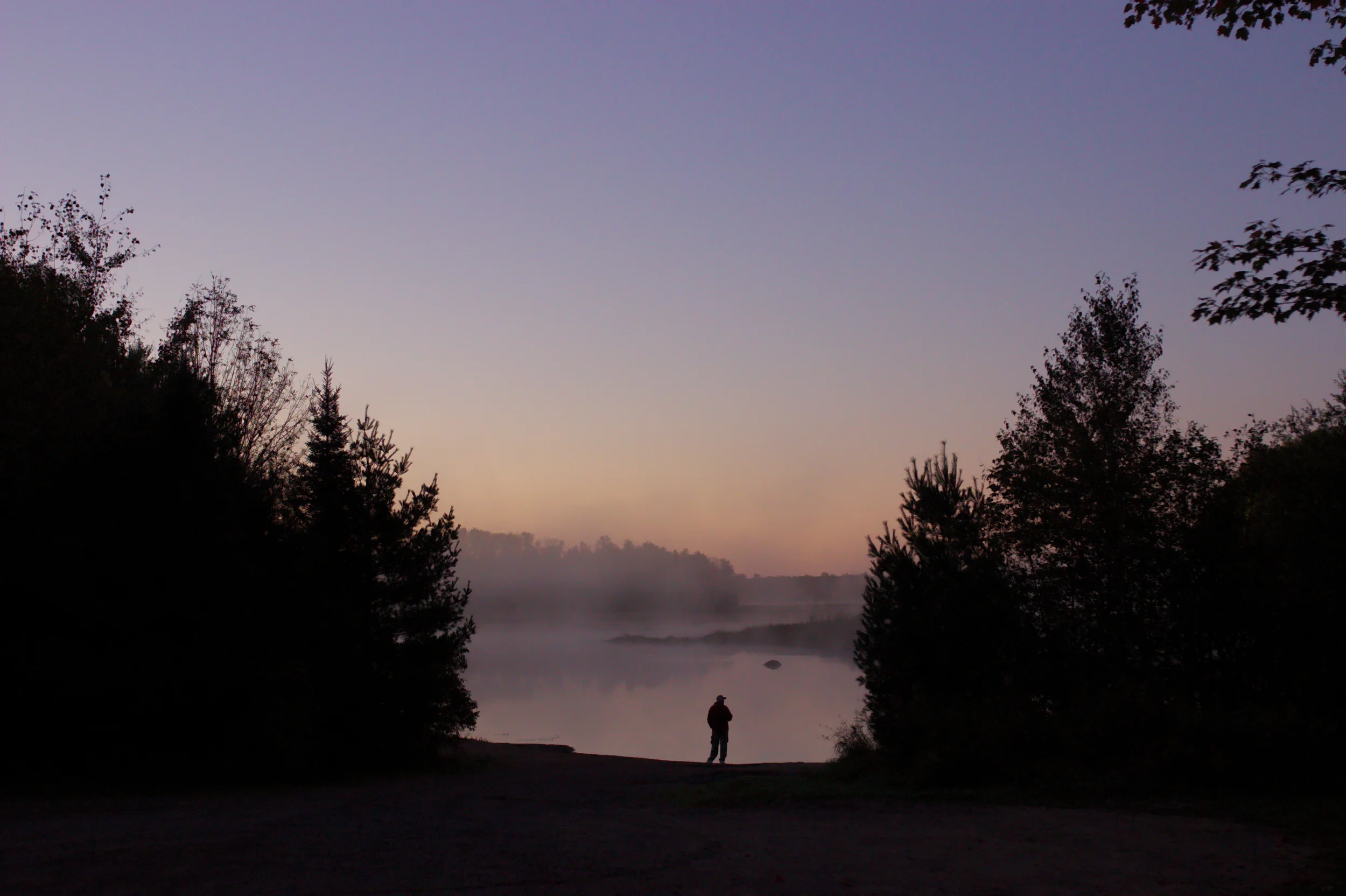 As we set up vehicles at Murray's Landing, you could feel that the day was going to be goood.